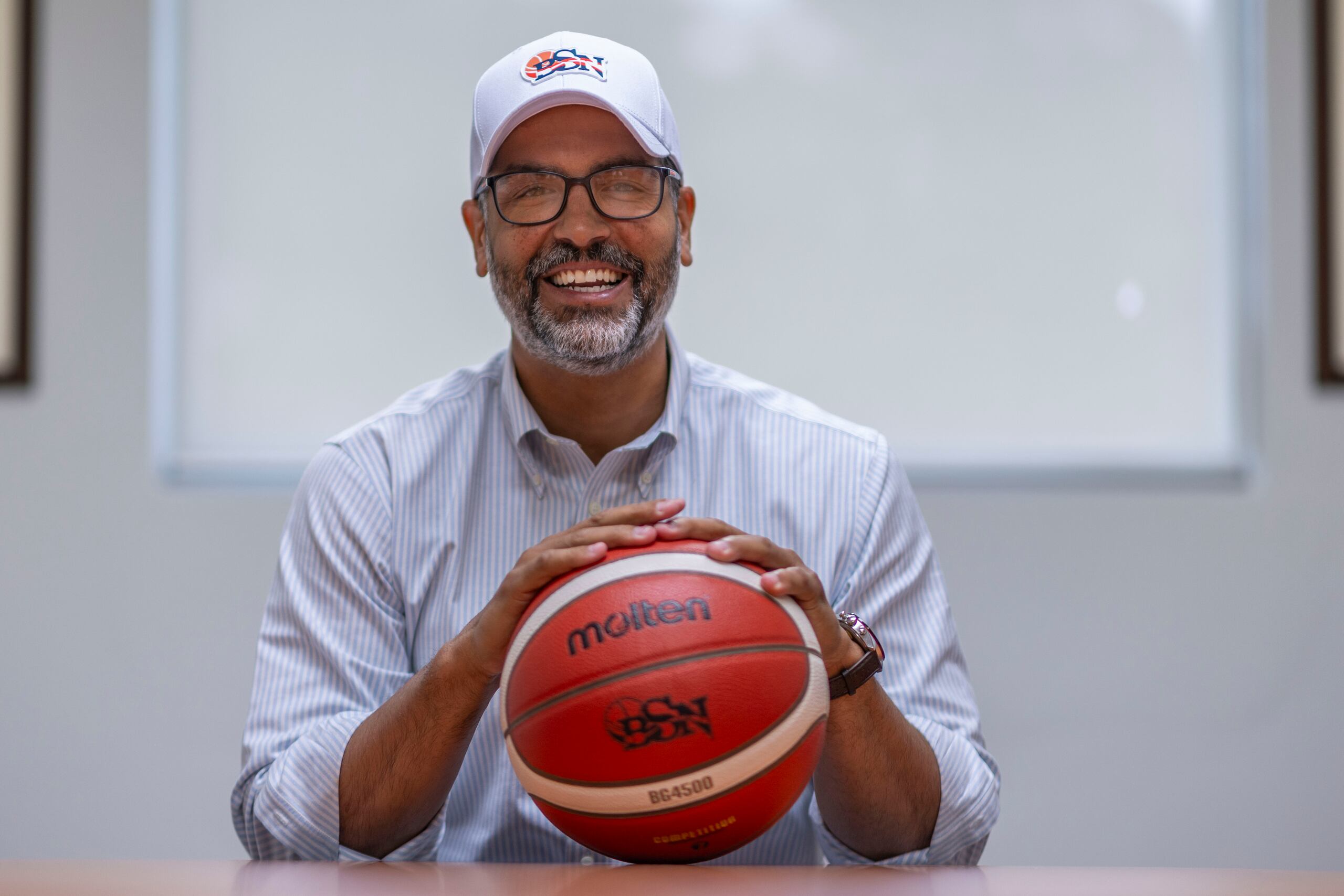 El presidente del Baloncesto Superior Nacional, Ricardo Dalmau.