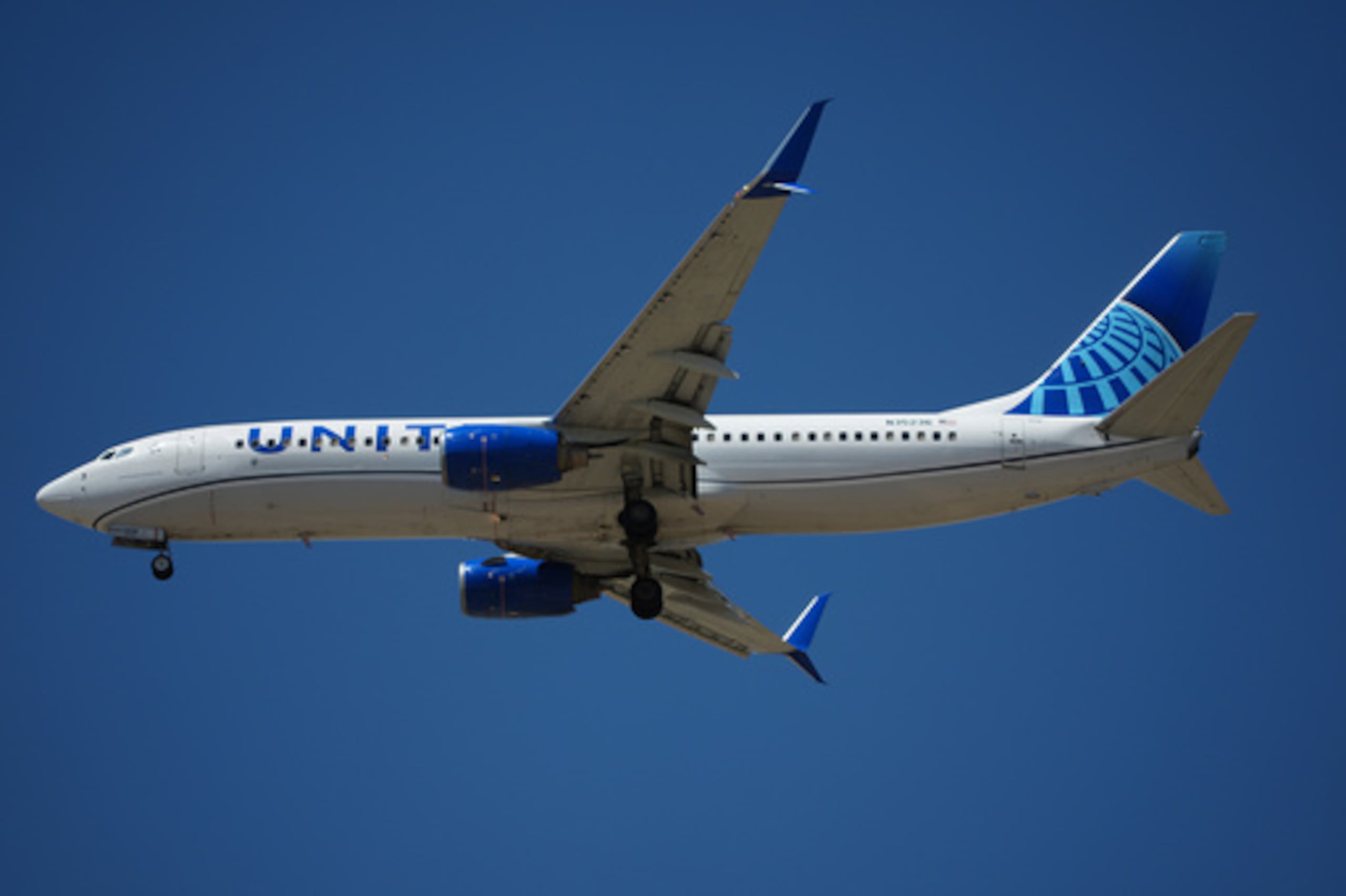 12 aviones de United Airlines estuvieron entre los 22 vuelos que fueron desviados.