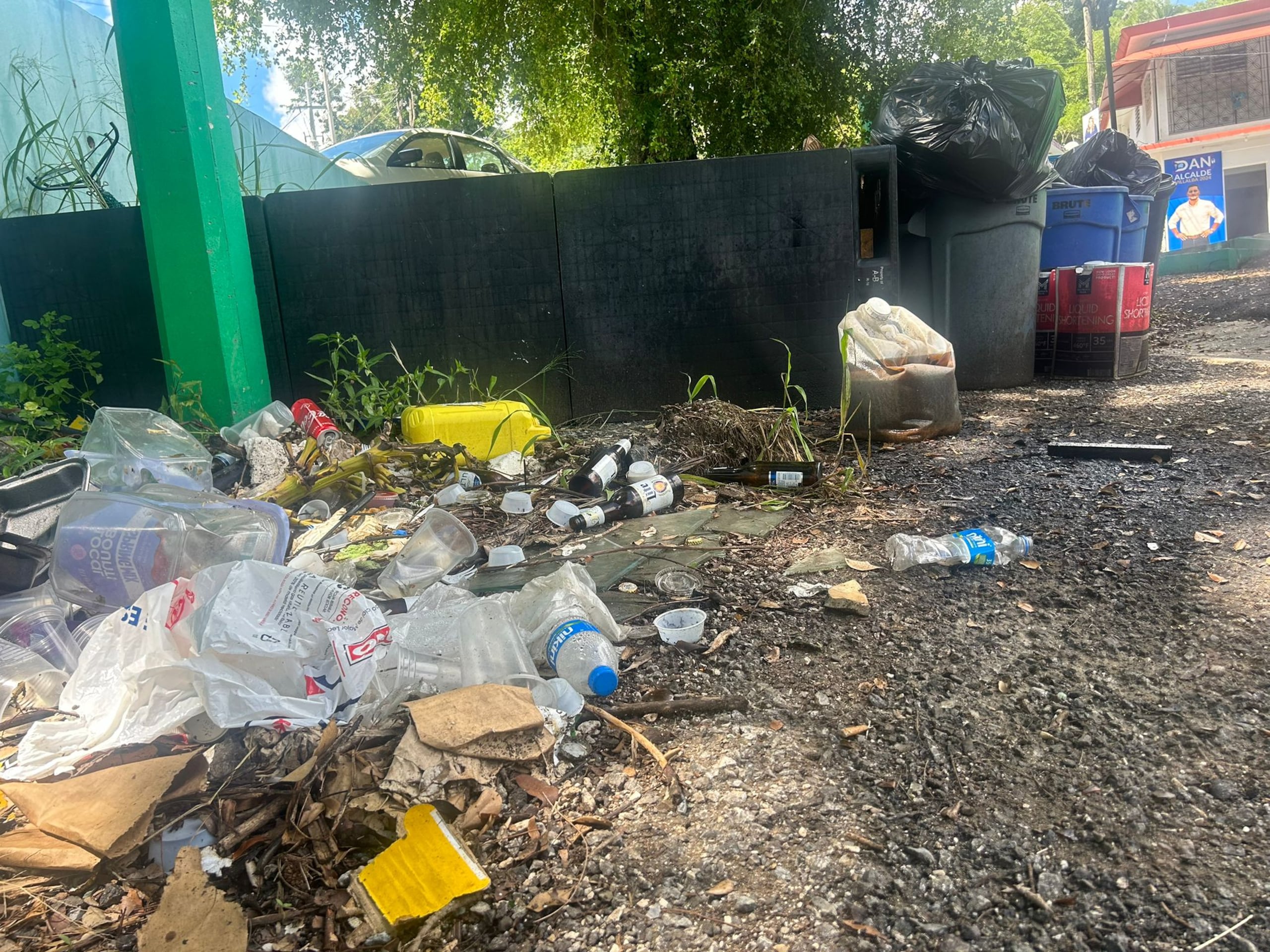 El recogido de basura es una de las mayores preocupaciones de los villalbeños entrevistados.