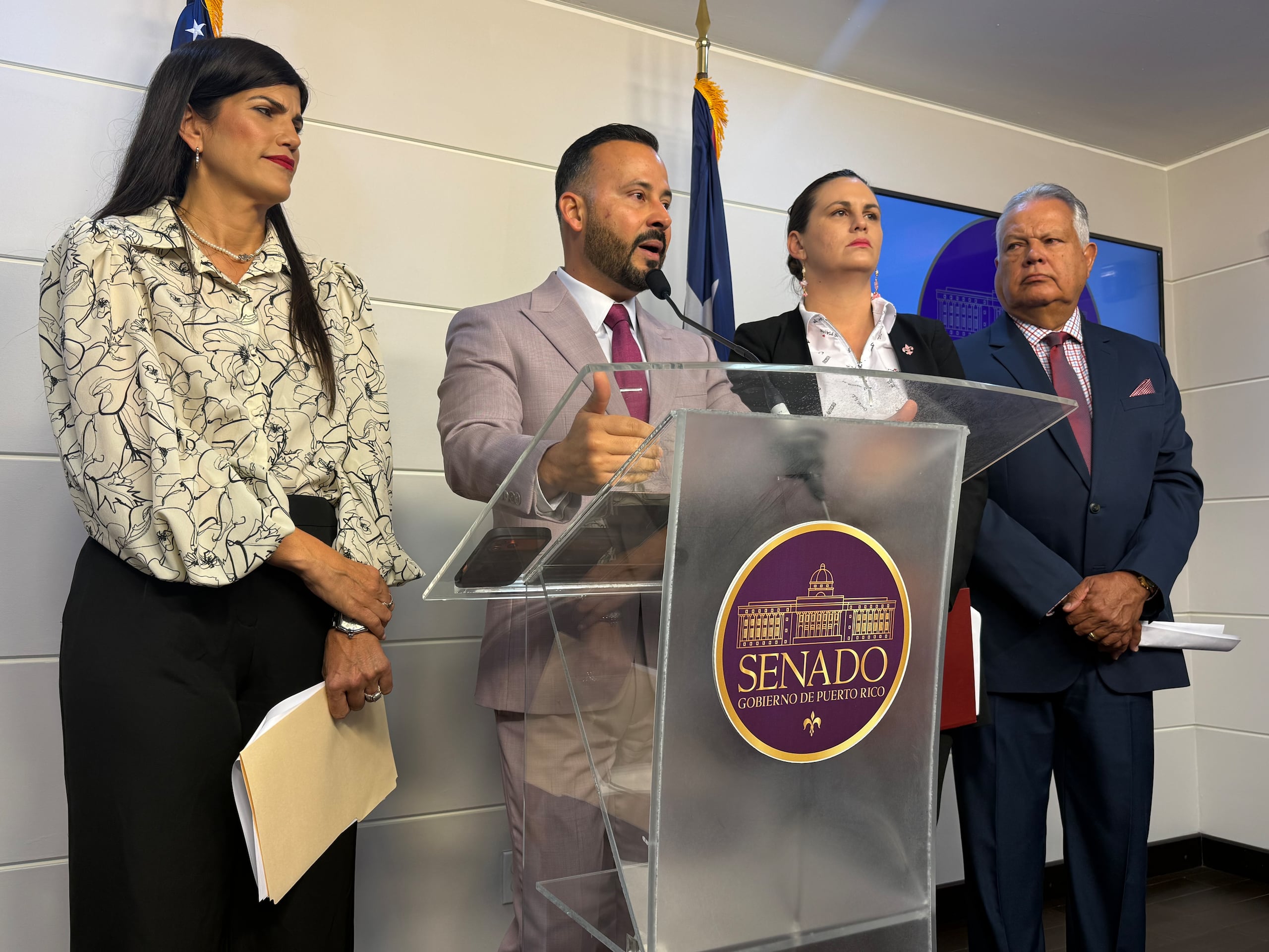 Marially González, Luis Javier Hernández, Ada Alvarez y Josian Santiago.