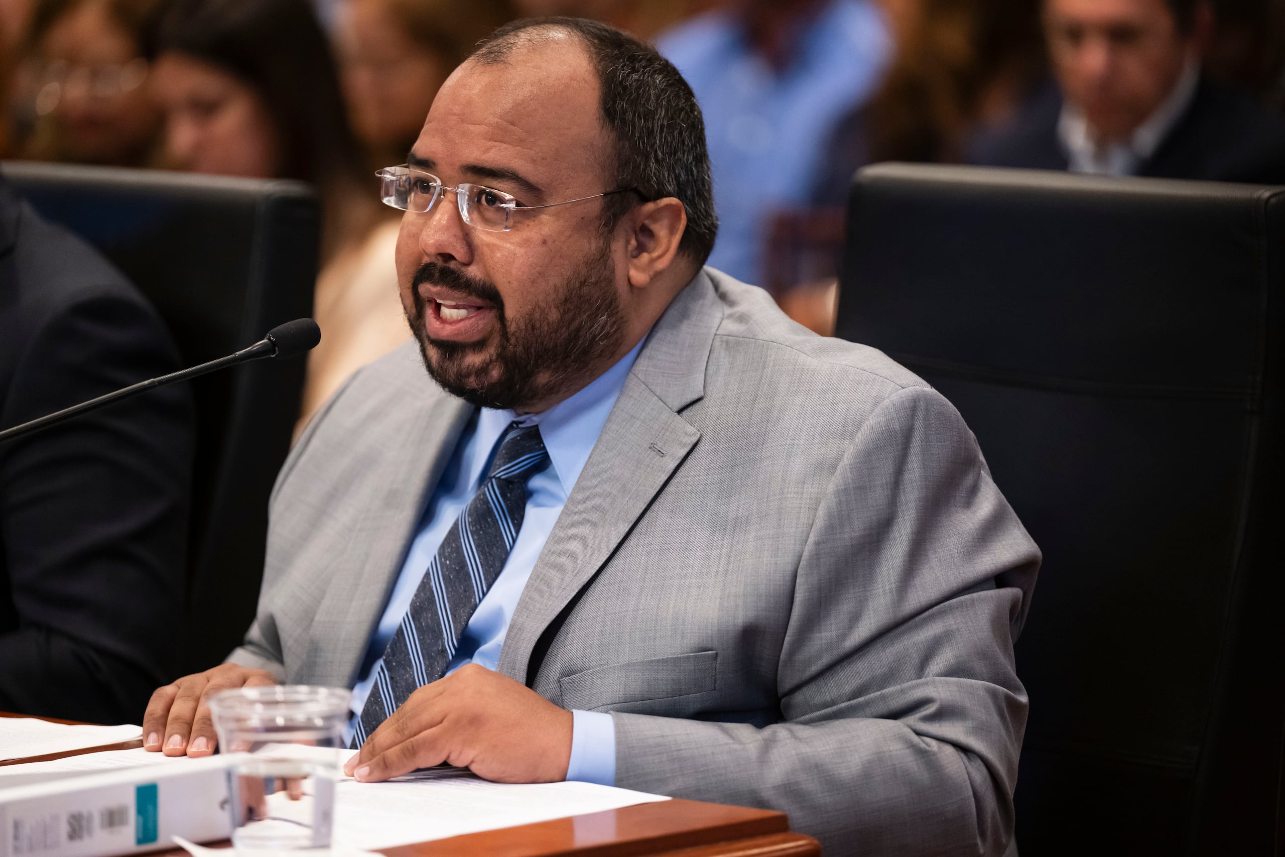 Eliezer Ramos Parés, secretario de Educación.