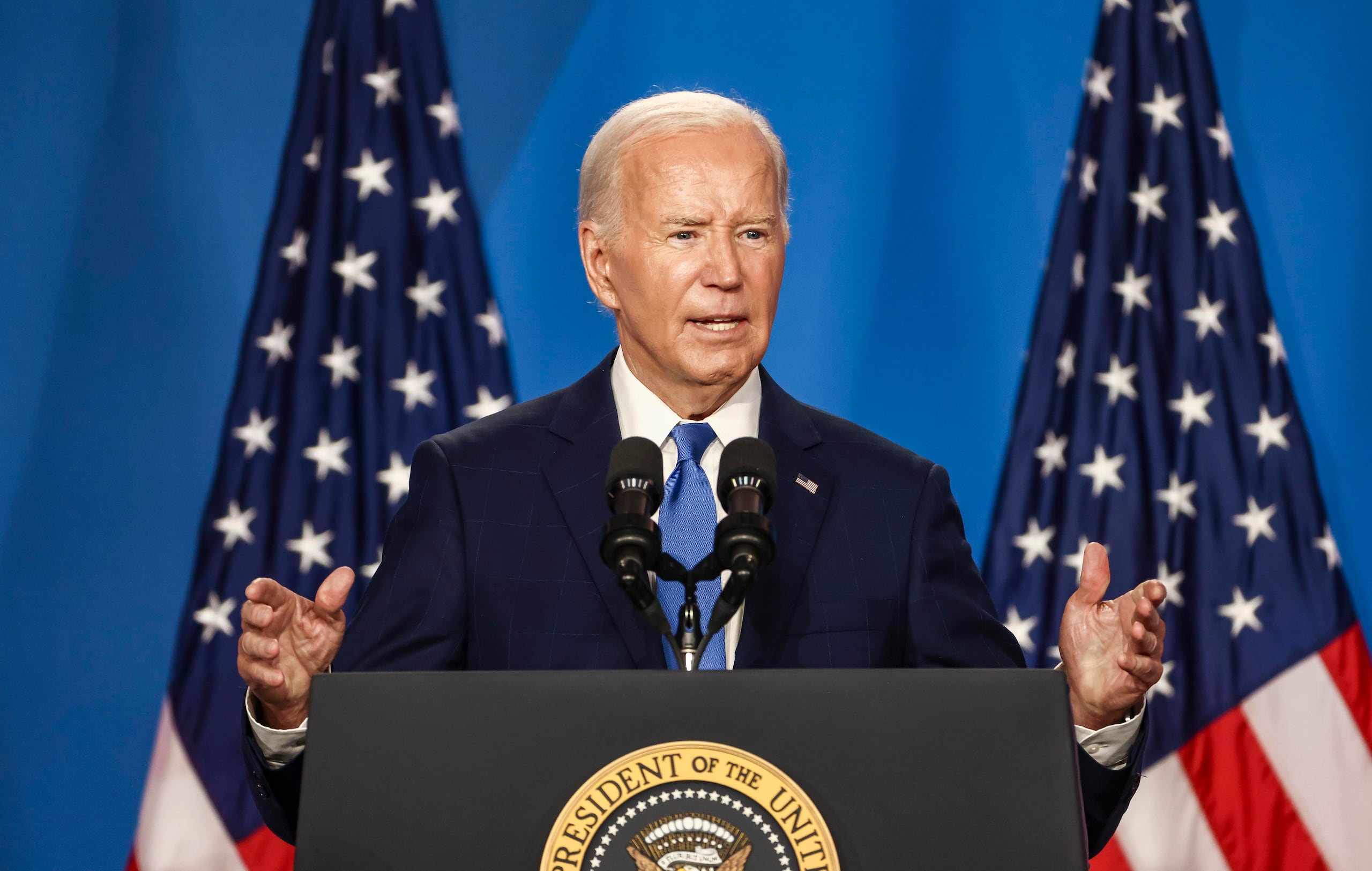 Fotografía de archivo del presidente de EE.UU., Joe Biden. EFE/EPA/JIM LO SCALZO