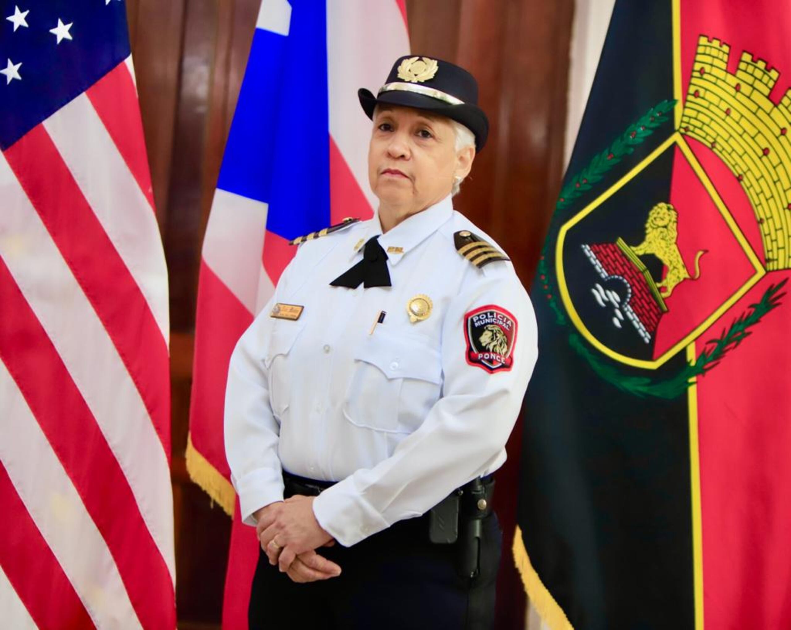 Ivonne Méndez Ortega, quien hace 25 años se ha destacado en distintos escenarios de la seguridad pública local, aspira a seguir escalando puestos.