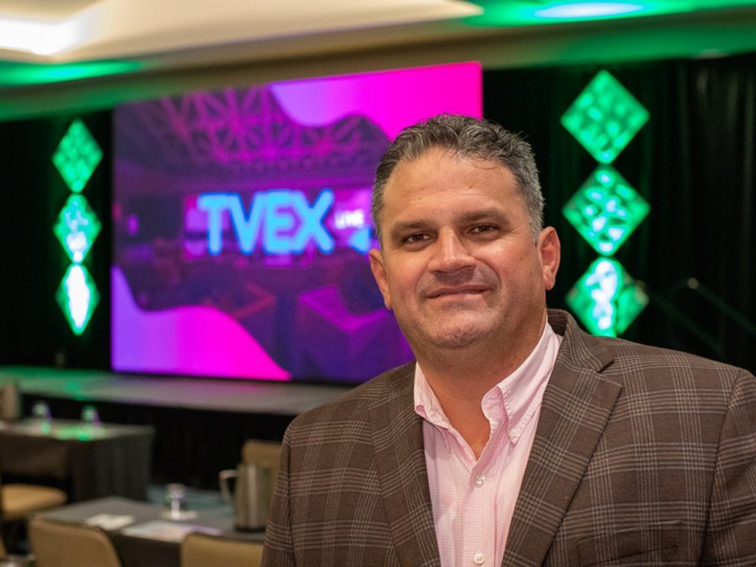 Rolando Román Pérez, presidente de TVEX