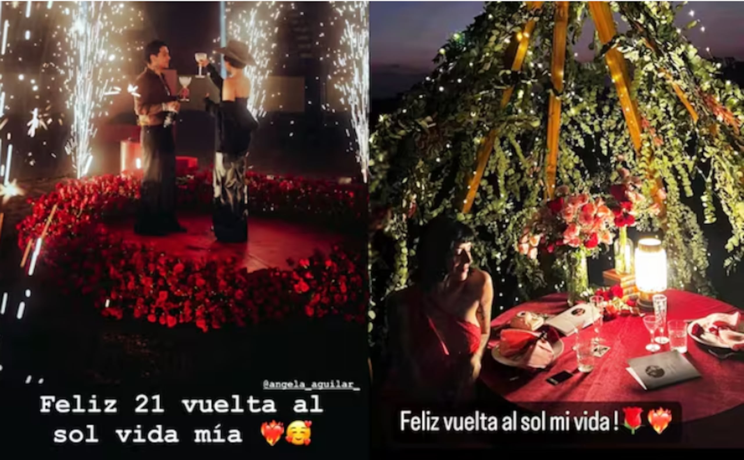 Duras críticas a Christian Nodal por felicitar a Ángela igual que a Cazzu en su cumpleaños