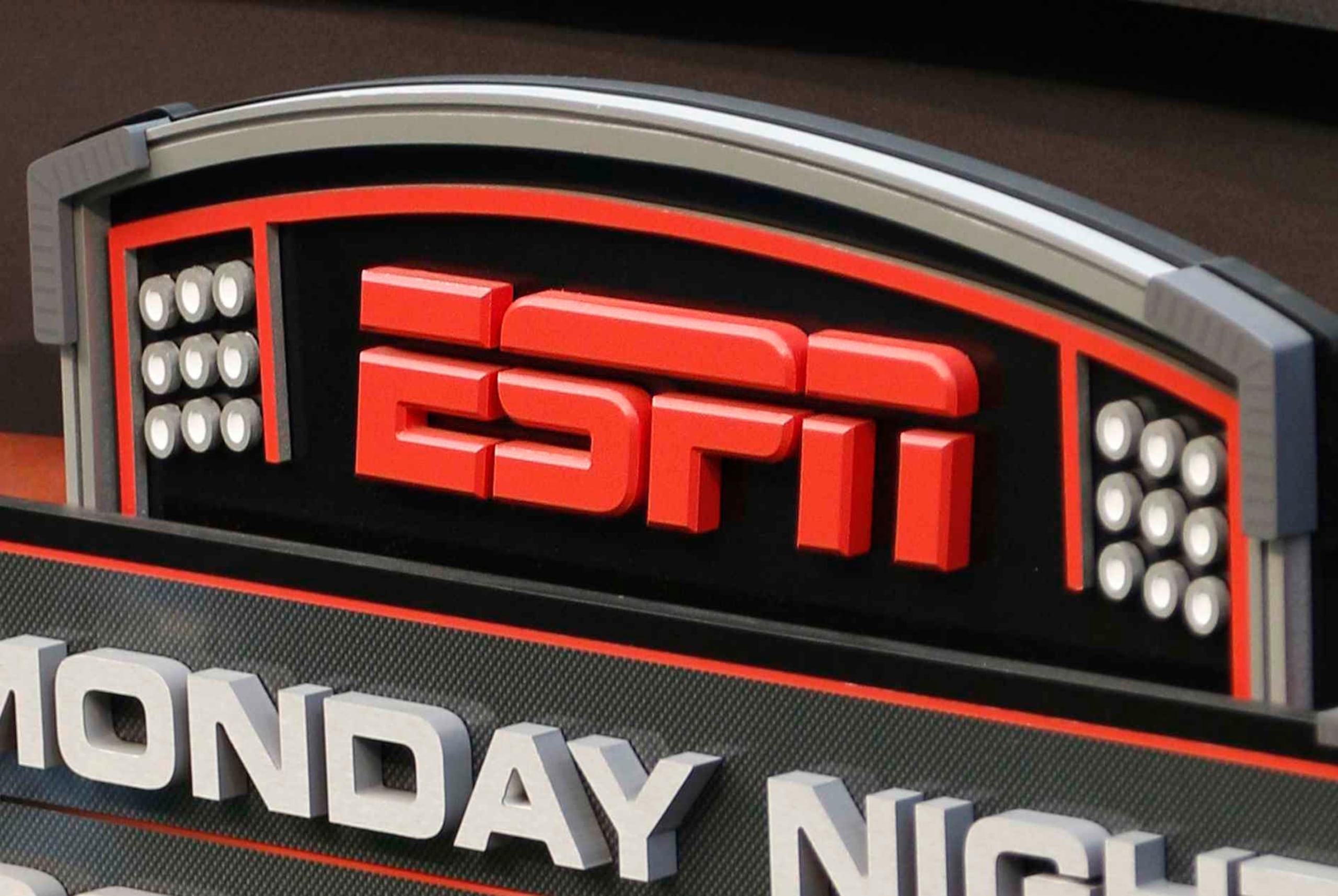 Logo de ESPN. (AP)
