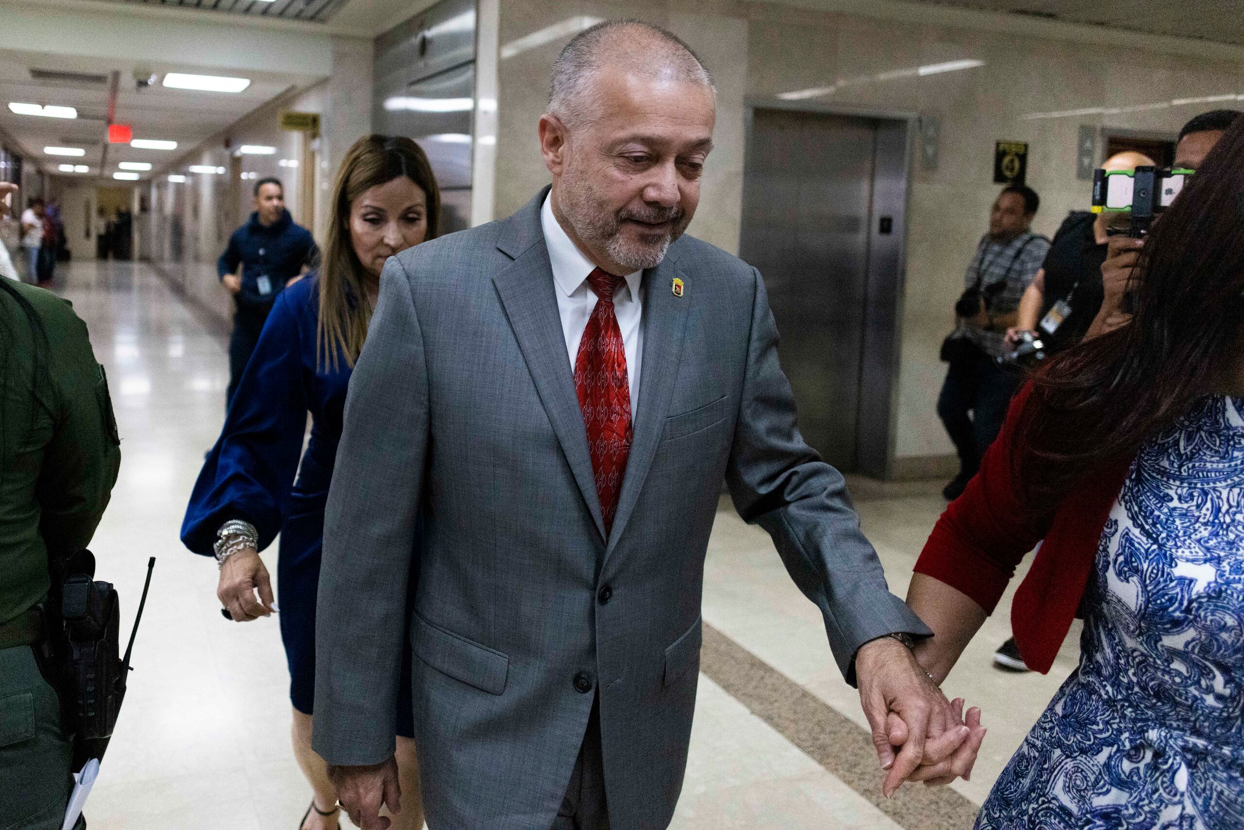 El suspendido alcalde de Ponce, Luis Irizarry Pabón