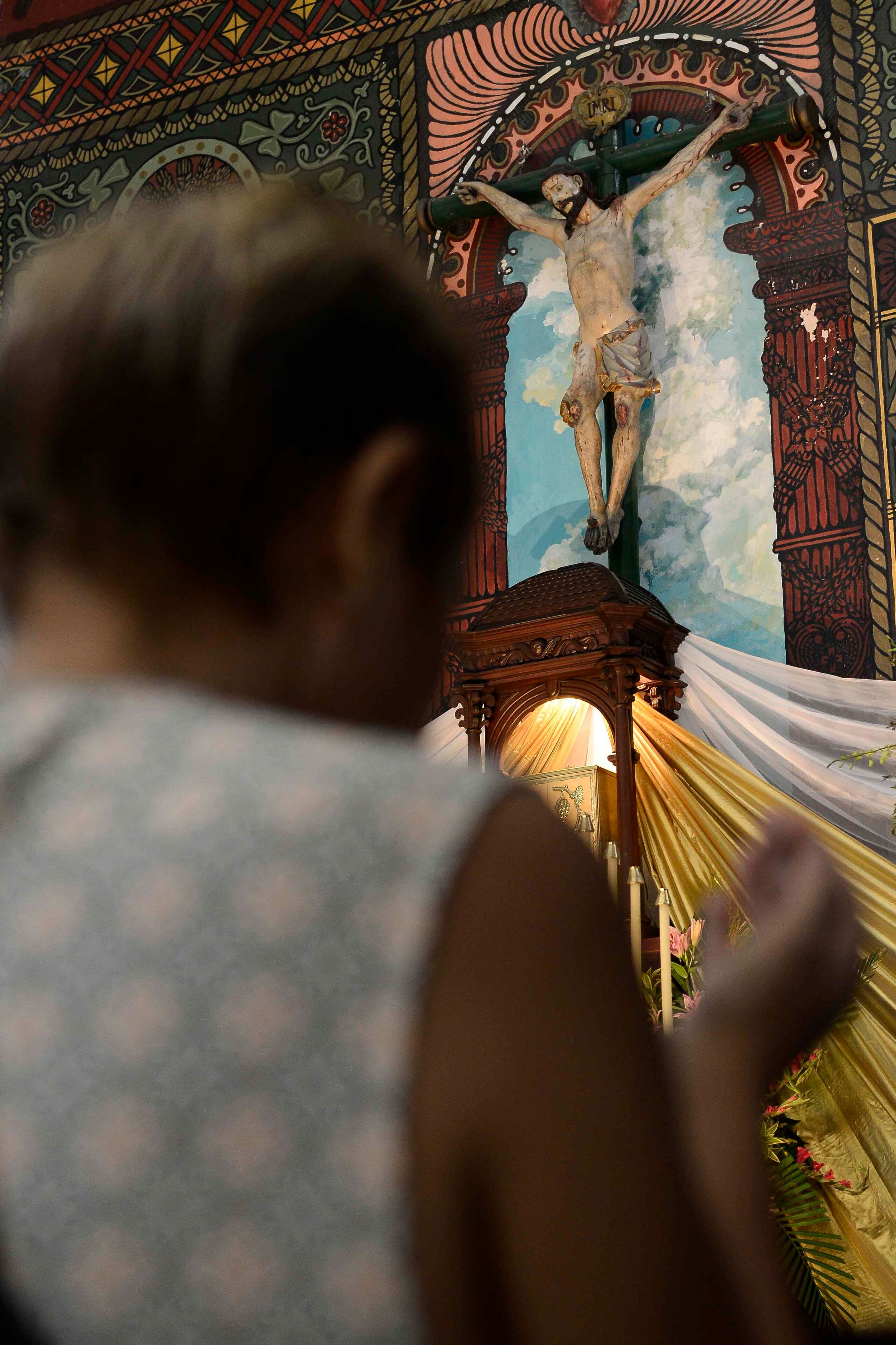 Otras llegaron hasta la Parroquia San Francisco de Asís.