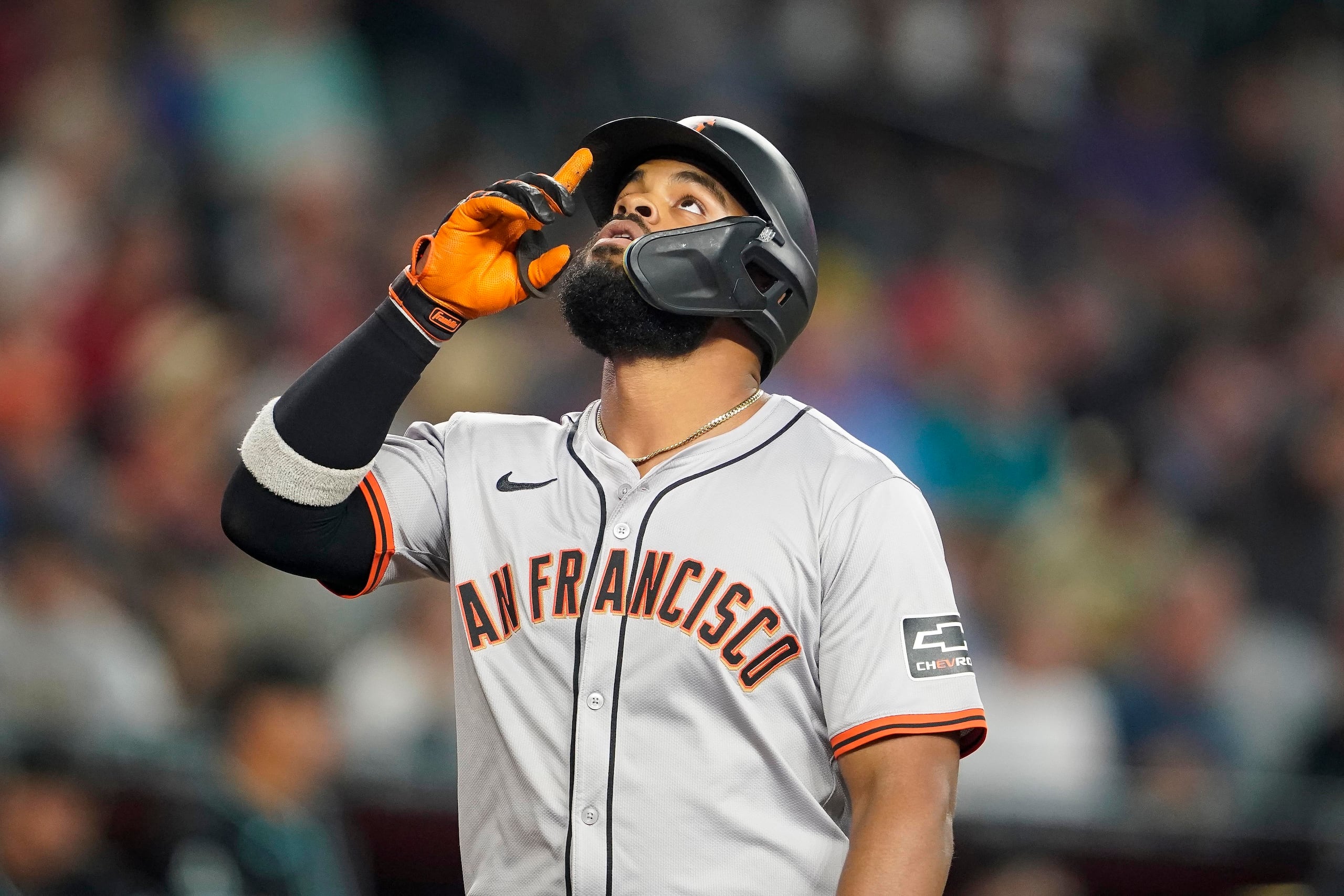 Heliot Ramos ha estado productivo en la caja de bateo desde que regresó a los Giants de San Francisco.