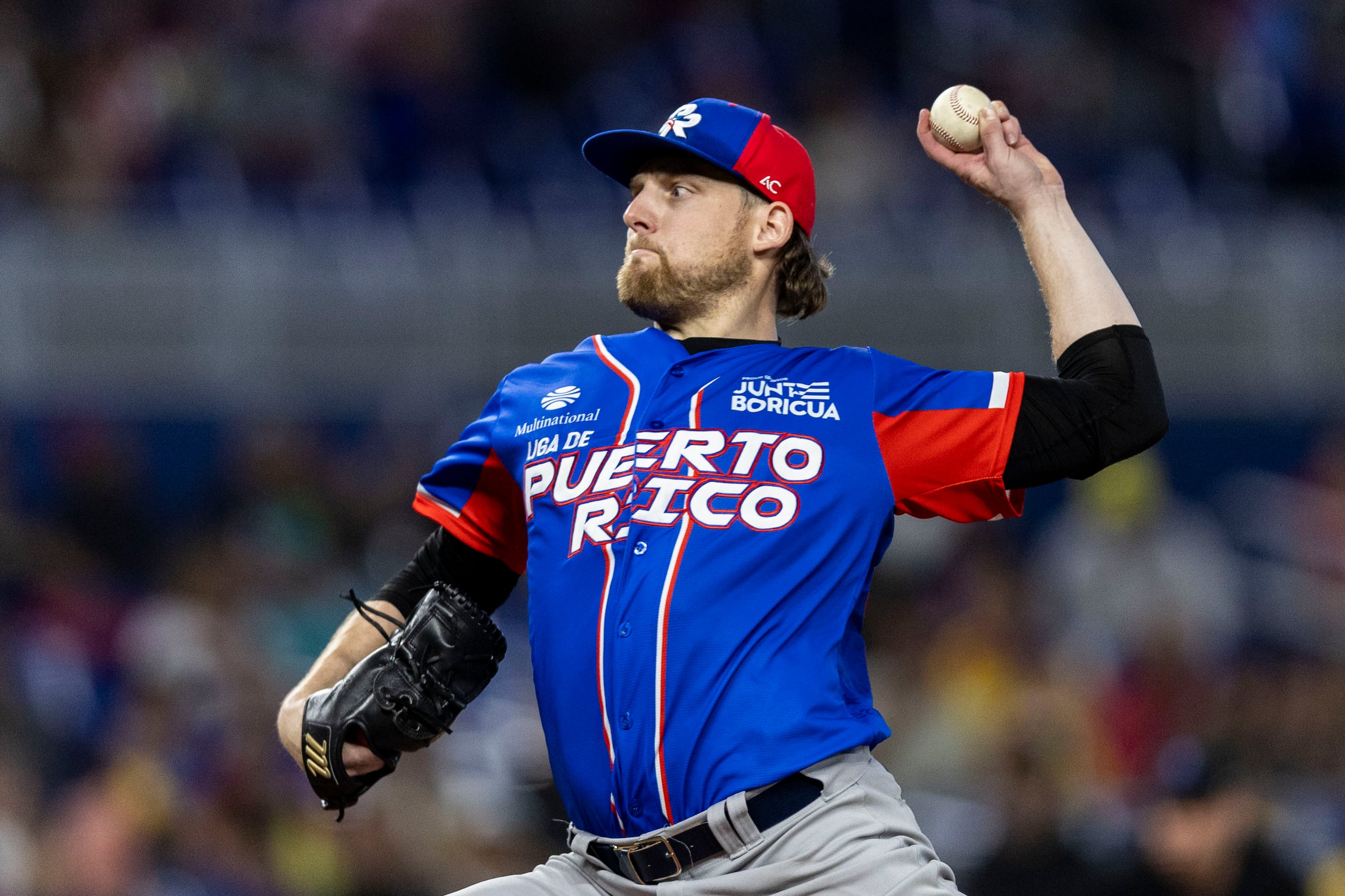 El zurdo Luke Westphal está jugando su primera Serie del Caribe.