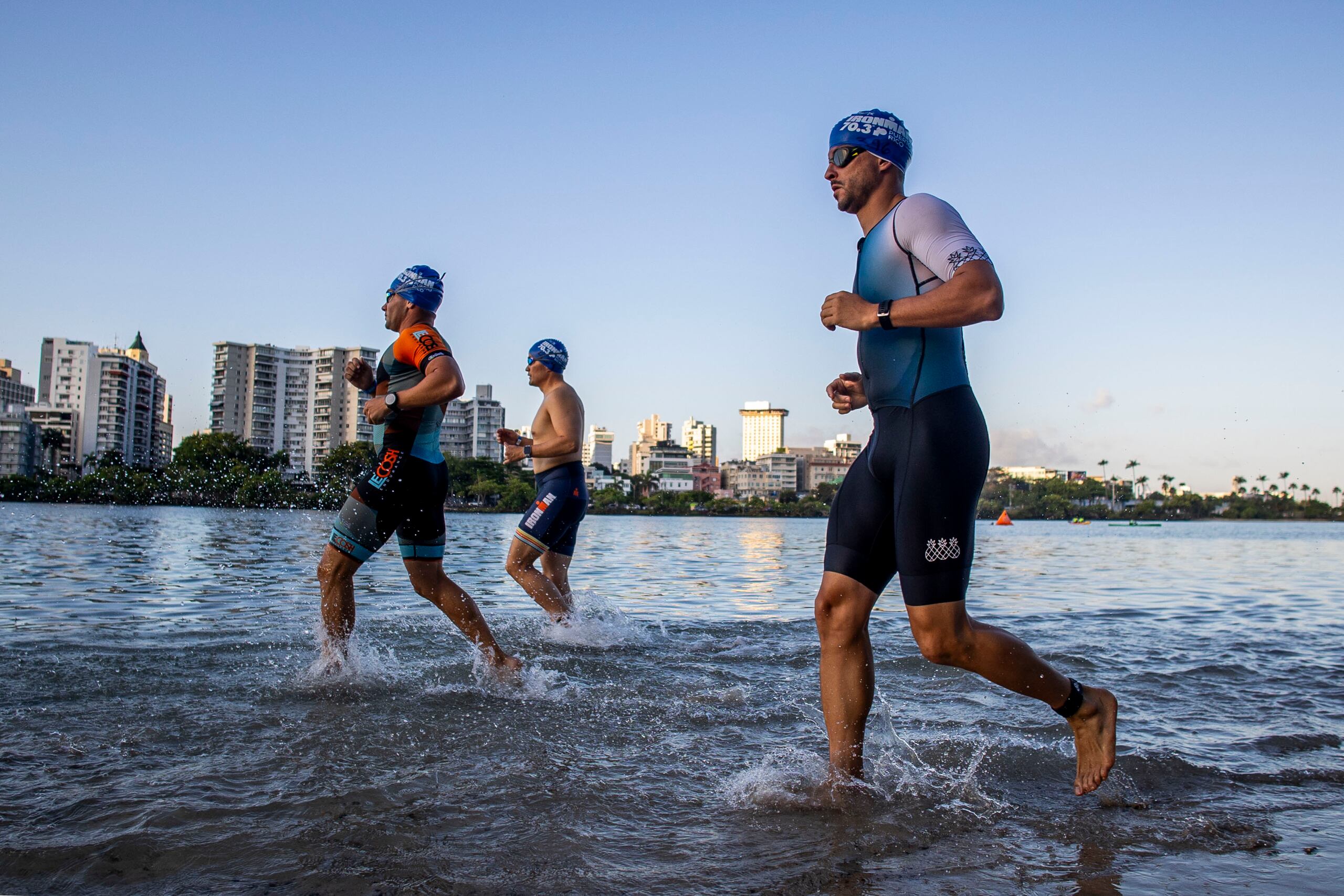 El inicio de la competencia es en la Laguna del Condado.