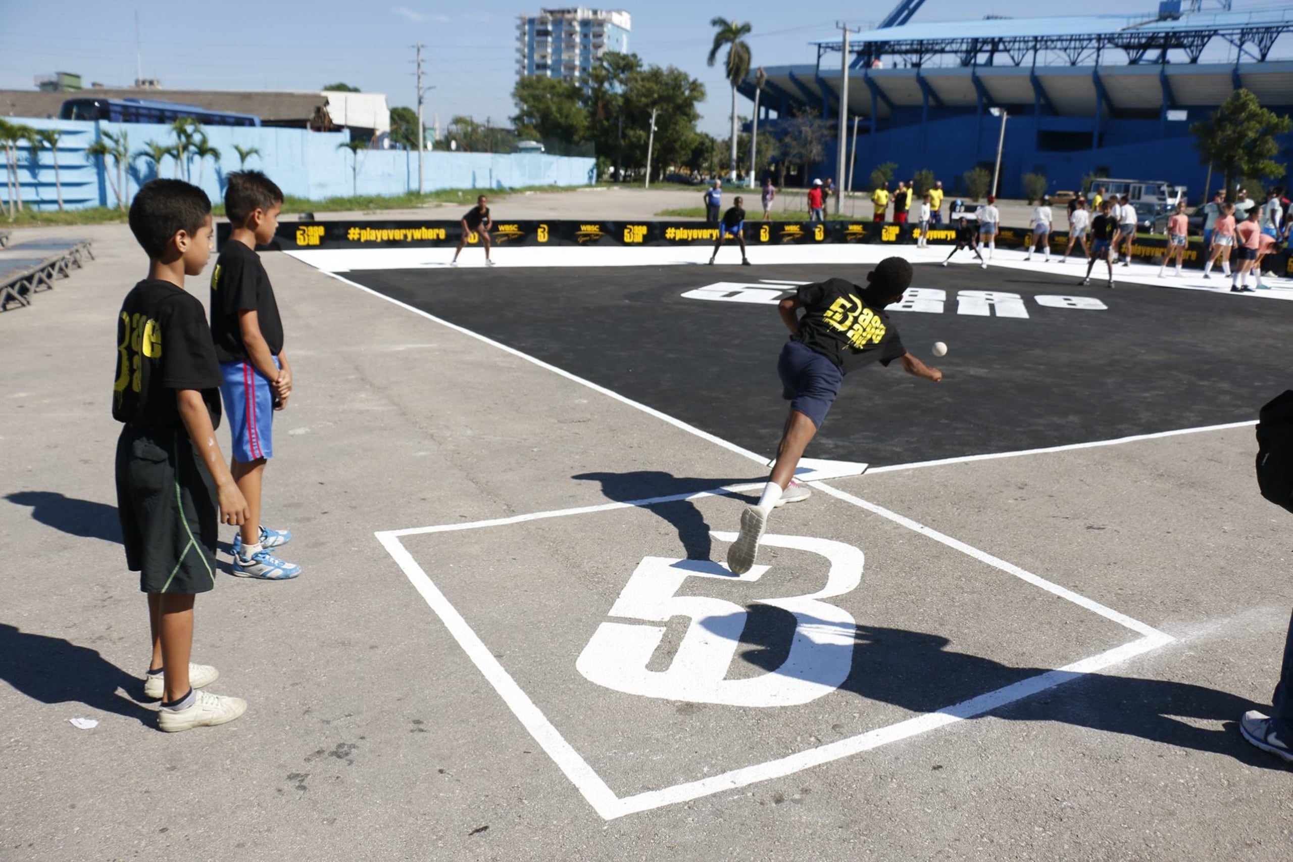 Baseball5 se ha convertido en un deporte internacional.