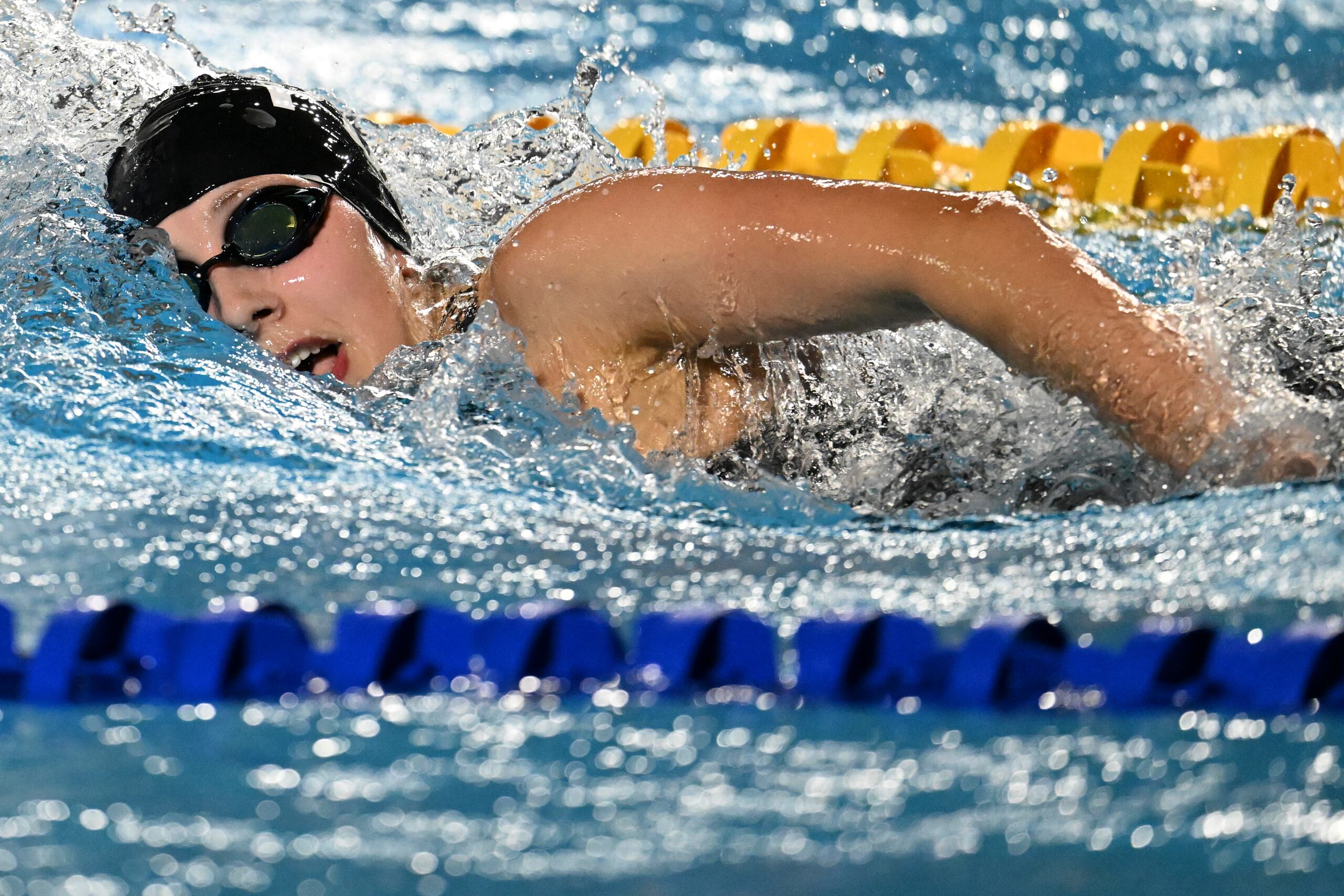 Kristen Romano Romanoregistró 4:45.47 para la prueba y le redujo casi un segundo a la marca centroamericana , que ella misma poseía con 4:46.31, lograda en Barranquilla 2018.