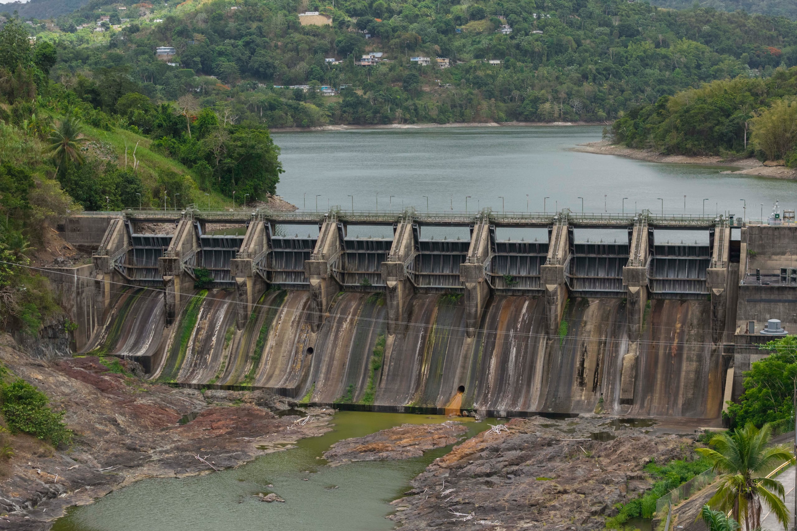 El embalse Carraízo en Trujillo Alto.