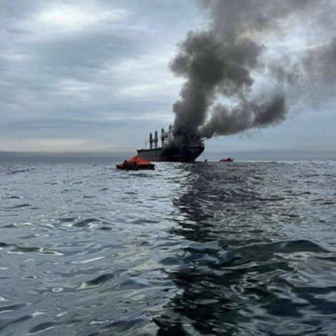 FOTOS: Irán ataca buques petroleros en el estrecho de Ormuz