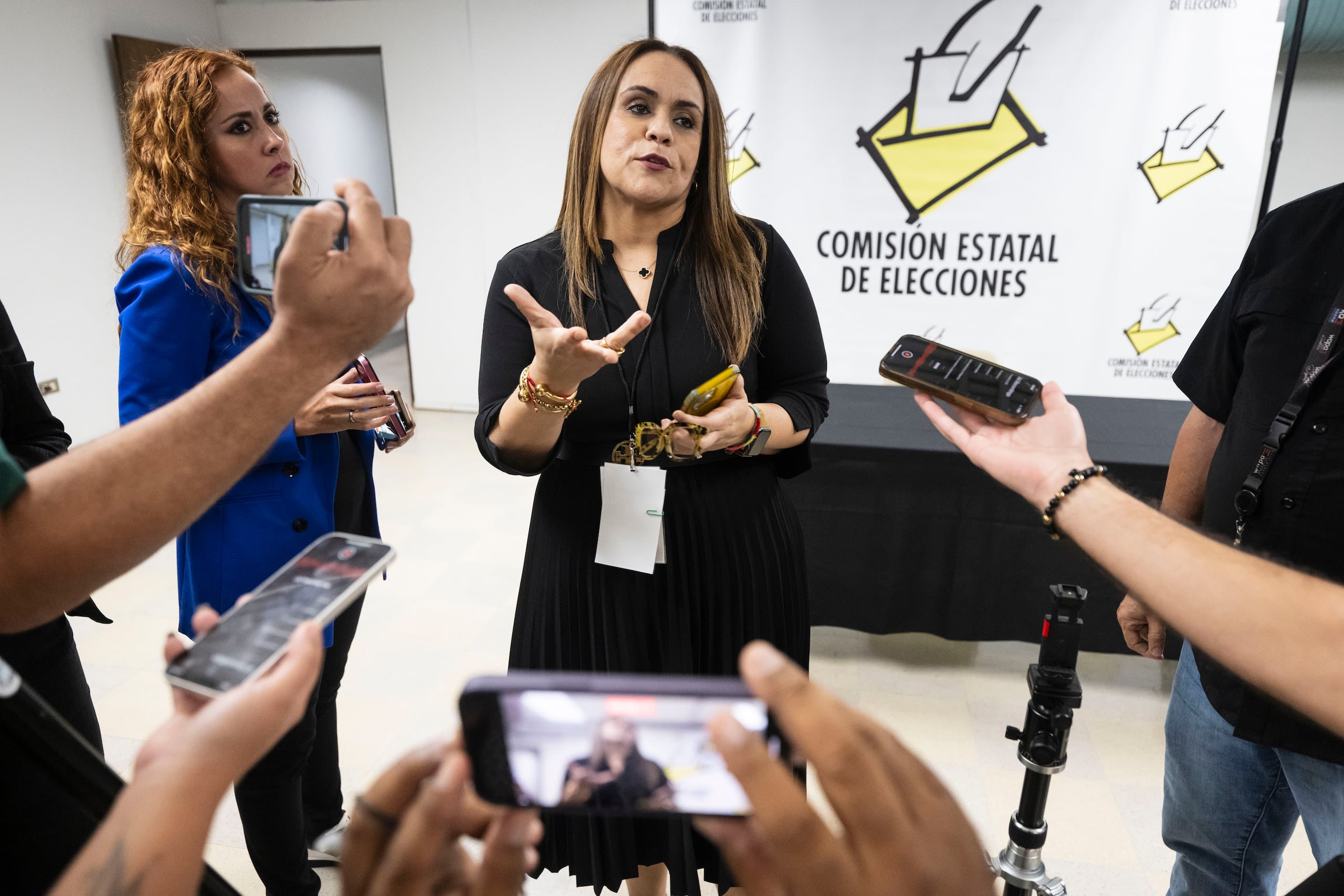 La presidenta alterna de la CEE, Jessika Padilla Rivera.