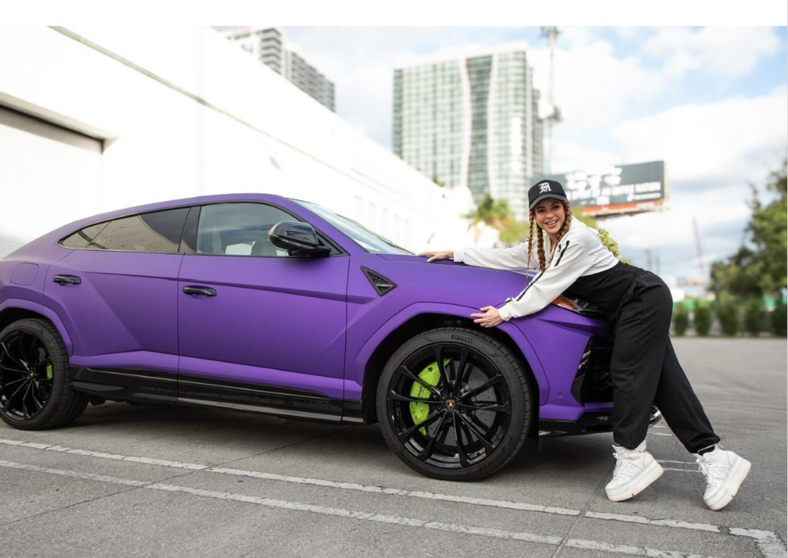 Lamborghini que Shakira regaló.