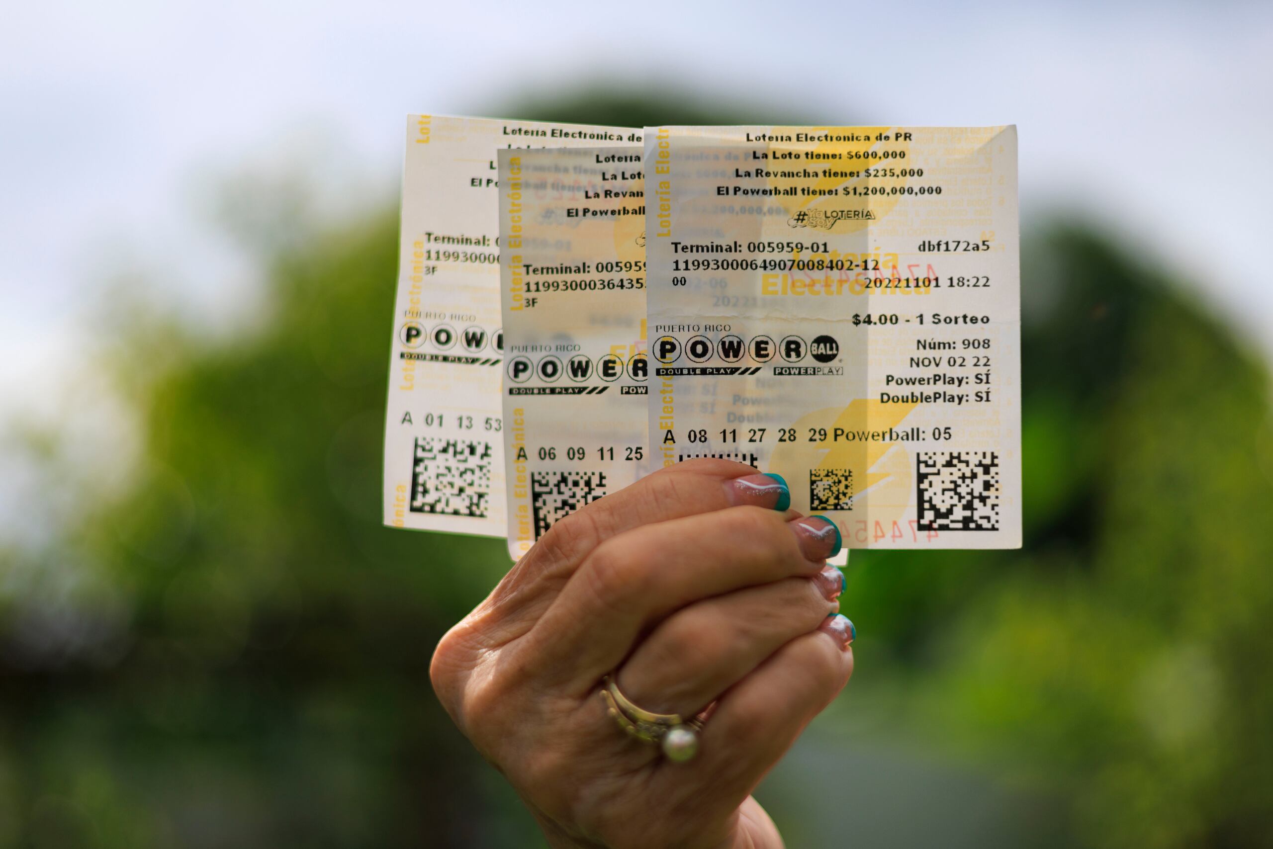 La lotería se juega en 45 estados, Washington D.C., Puerto Rico e Islas Vírgenes.