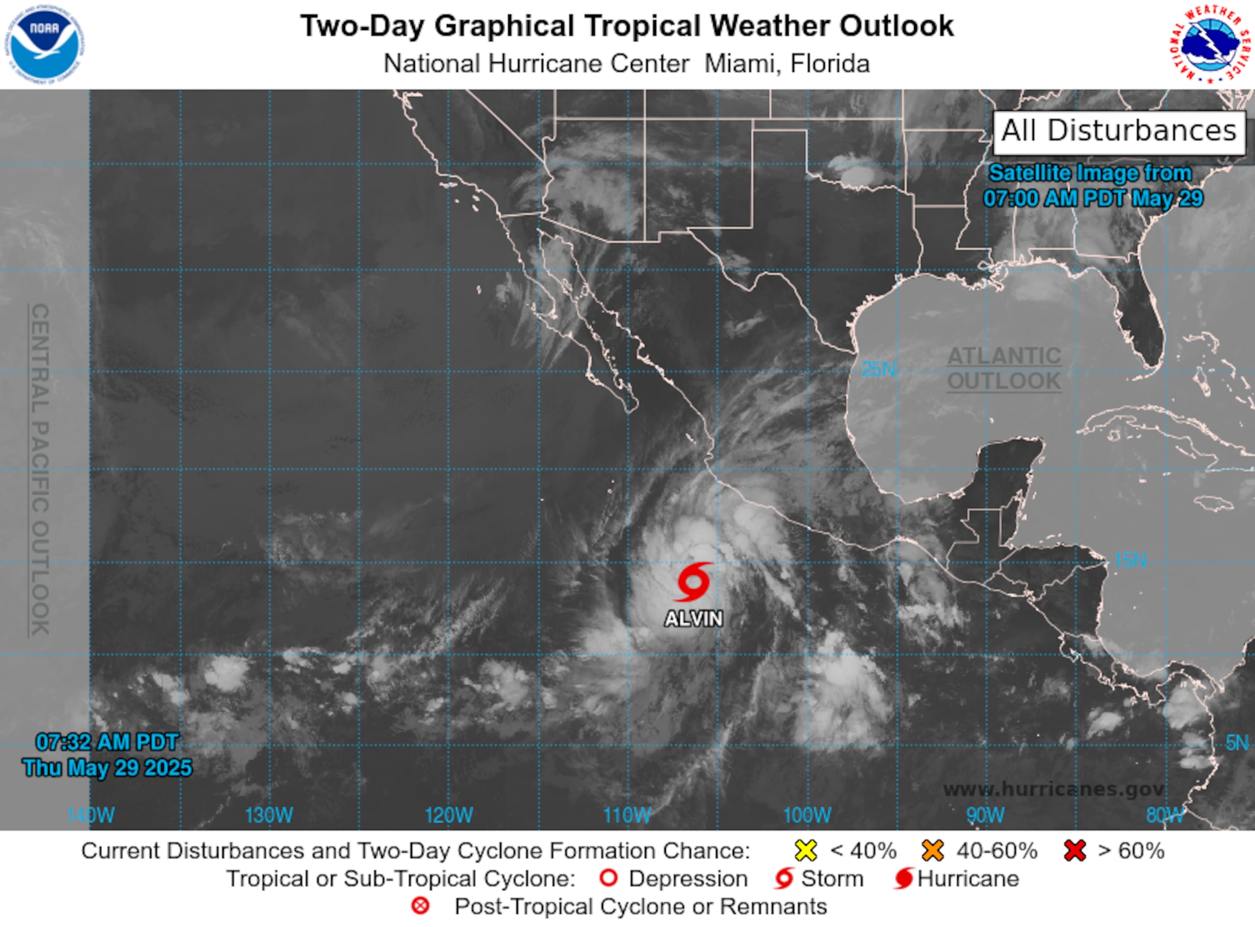 Las lluvias podrán estar acompañadas de descargas eléctricas y posible caída de granizo; además de originar incremento en los niveles de ríos y arroyos, deslaves, encharcamientos e inundaciones en zonas bajas de los estados indicados, según avisó el SMN.