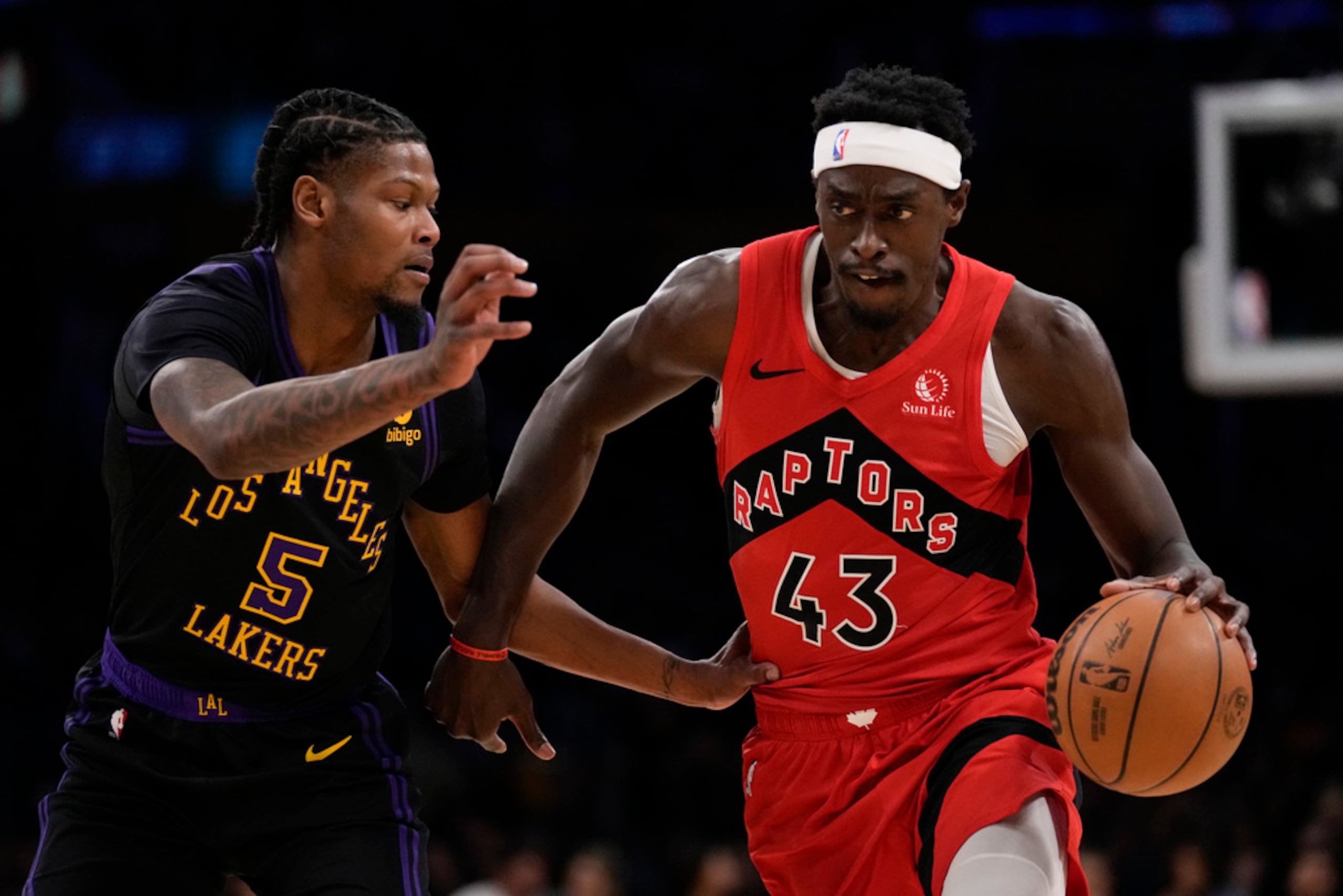 Pascal Siakam estuvo casi ocho años con los Raptors de Toronto.
