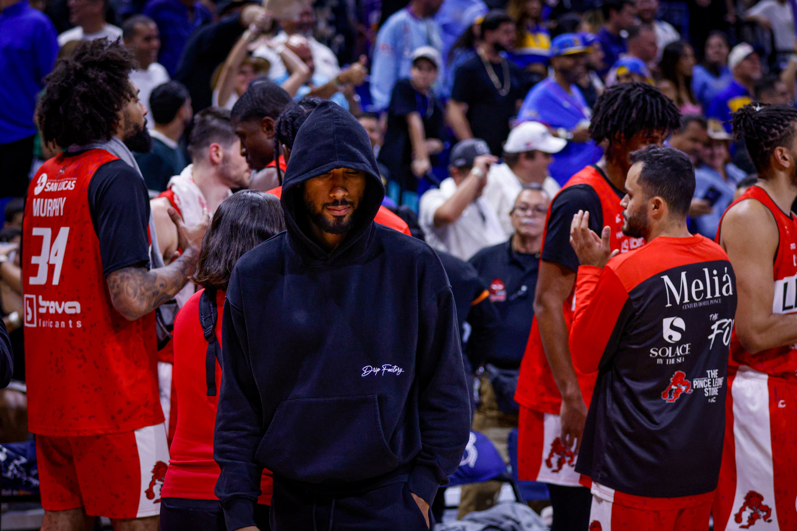 Los Leones de Ponce se vieron diezmados por un brote de influenza en el equipo. En la foto, el base estelar Jezreel de Jesús, quien se perdió el cuarto y quinto juego por enfermedad.