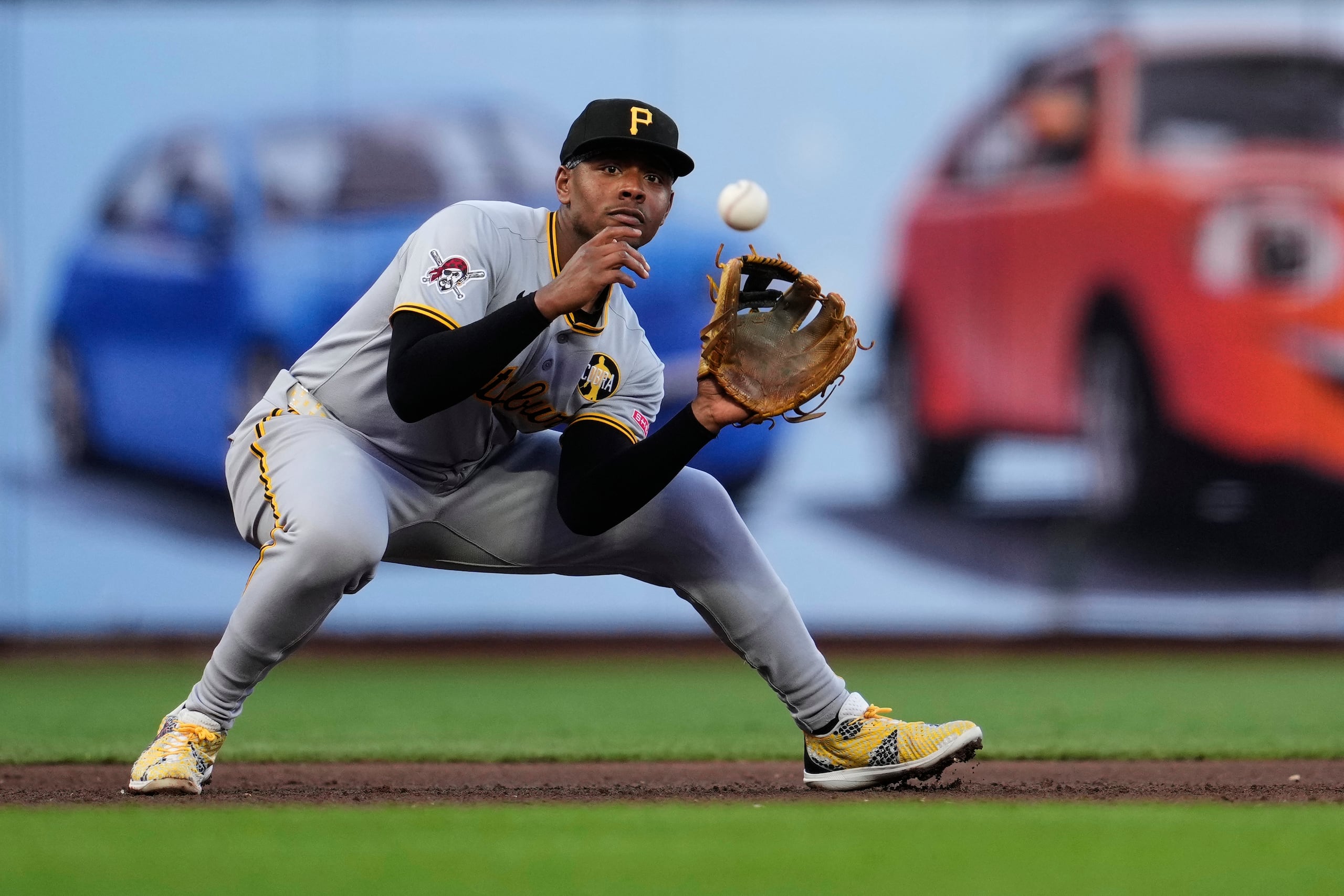 Ke'Bryan Hayes es ganador de un Guante de Oro.