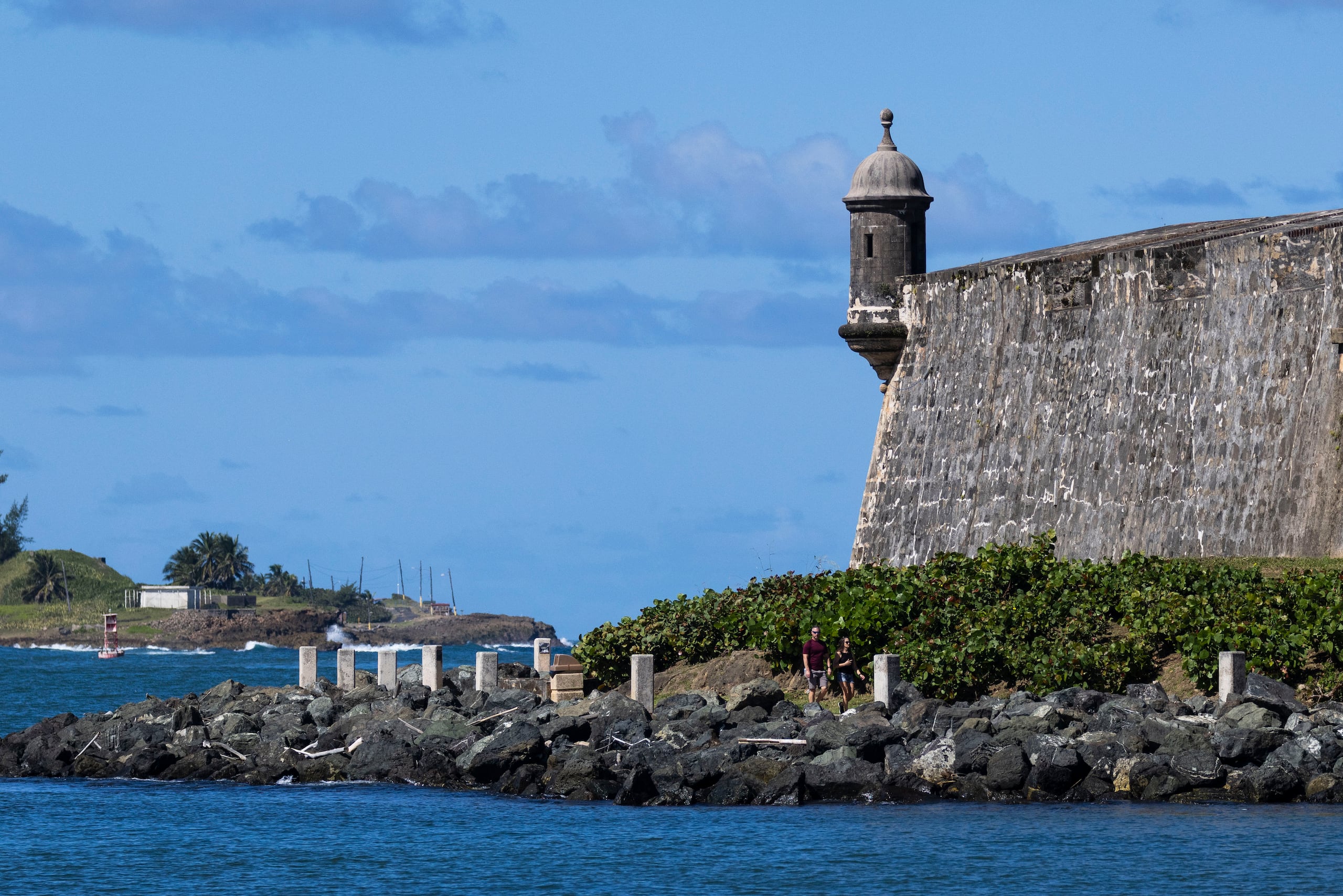 Hizo calor en la zona de San Juan.