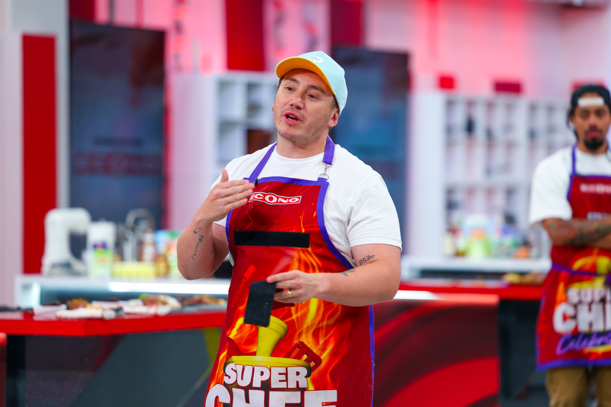 Gianluca se convierte en el noveno concursante en salir de la tercera temporada de "Super Chef Celebrities"
