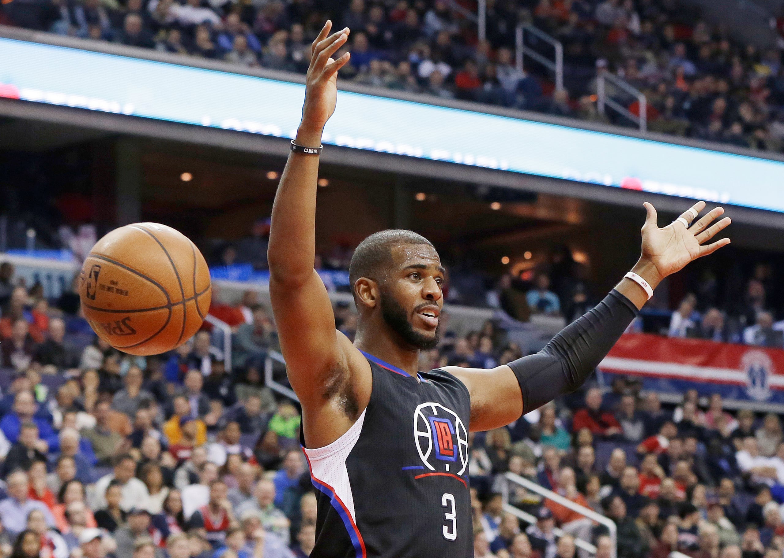 Chris Paul jugó siete temporadas con los Clippers de Los Ángeles.