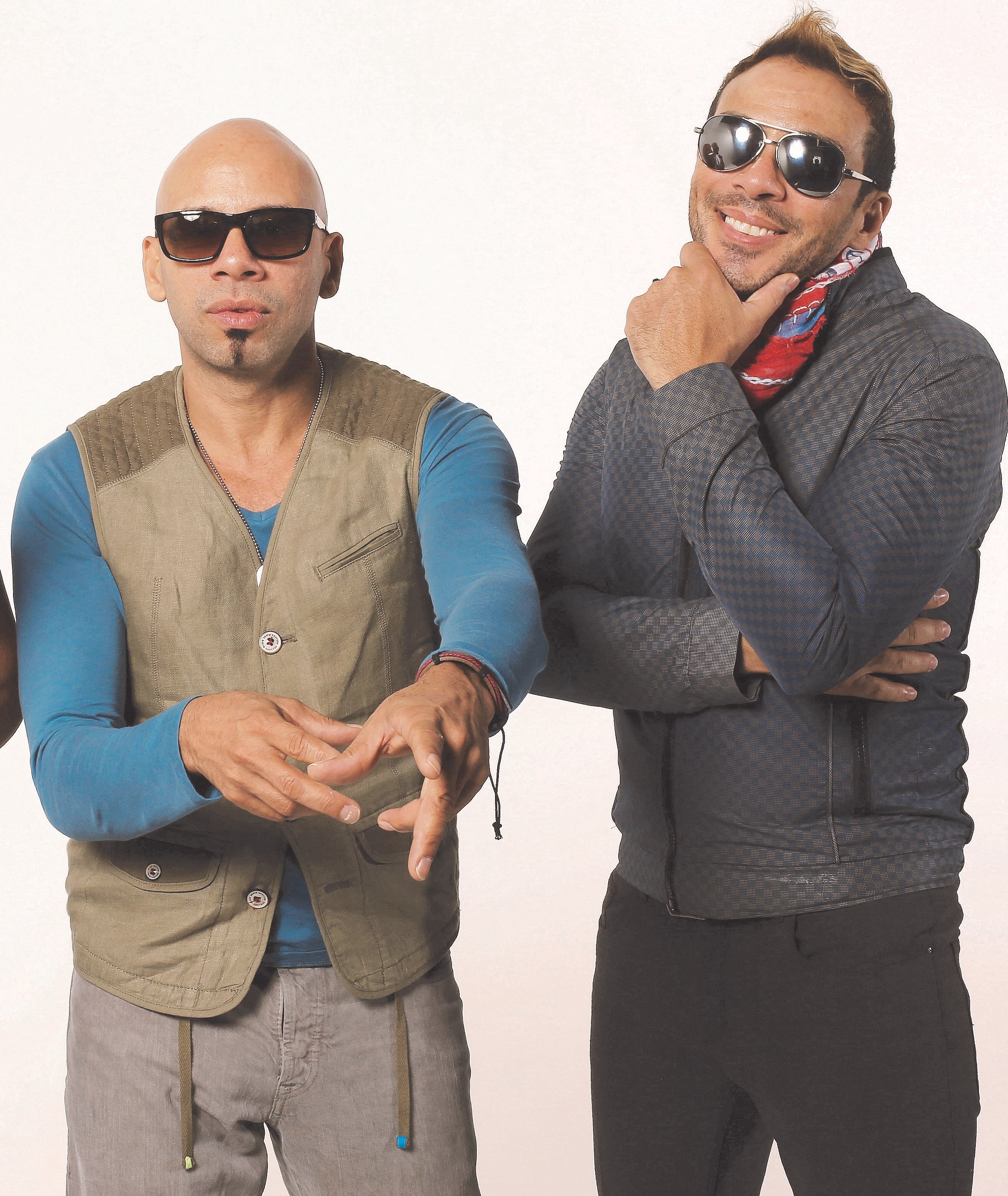 Oscarito y Banchy Serrano