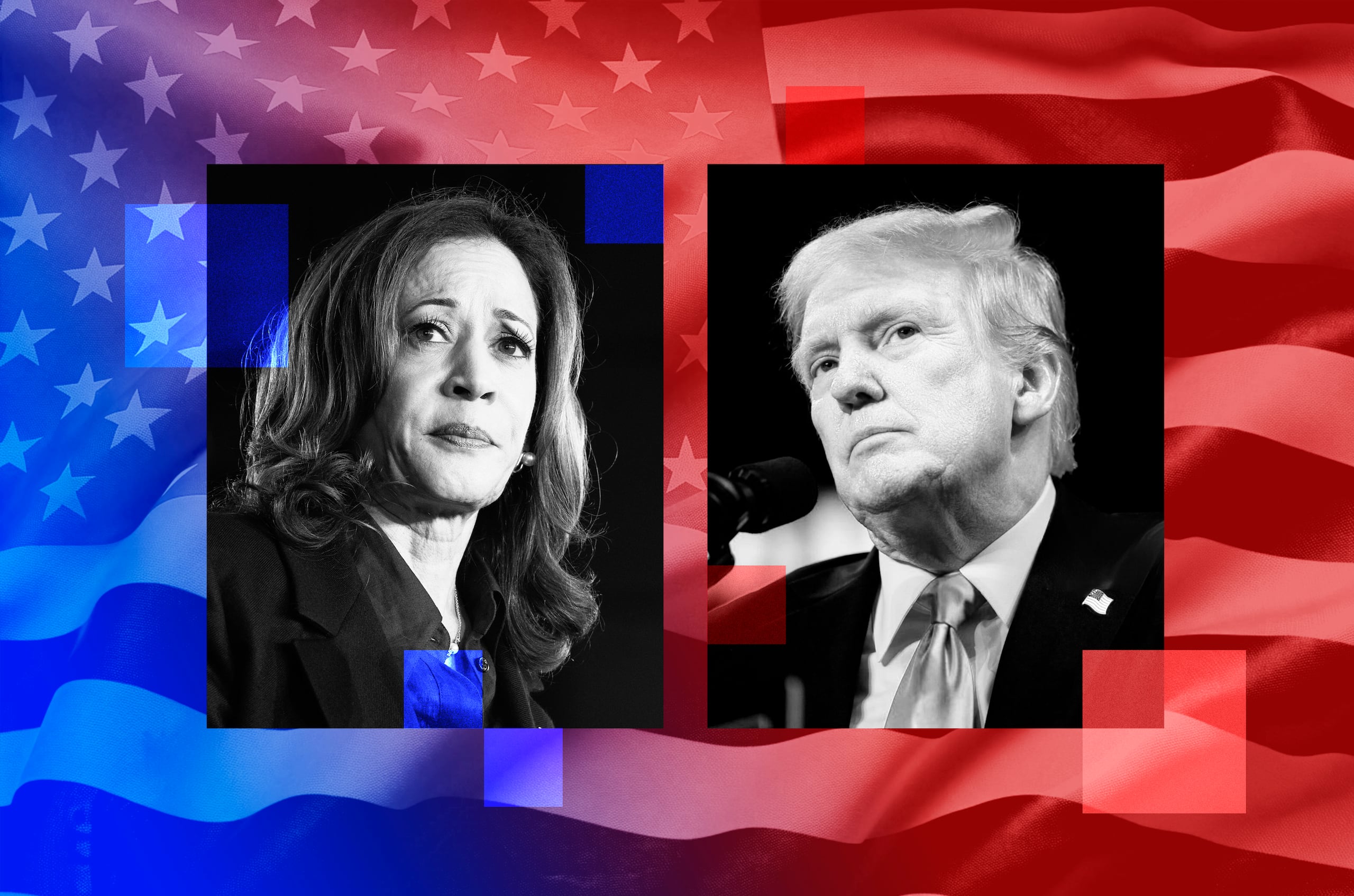 Kamala Harris y Donald Trump