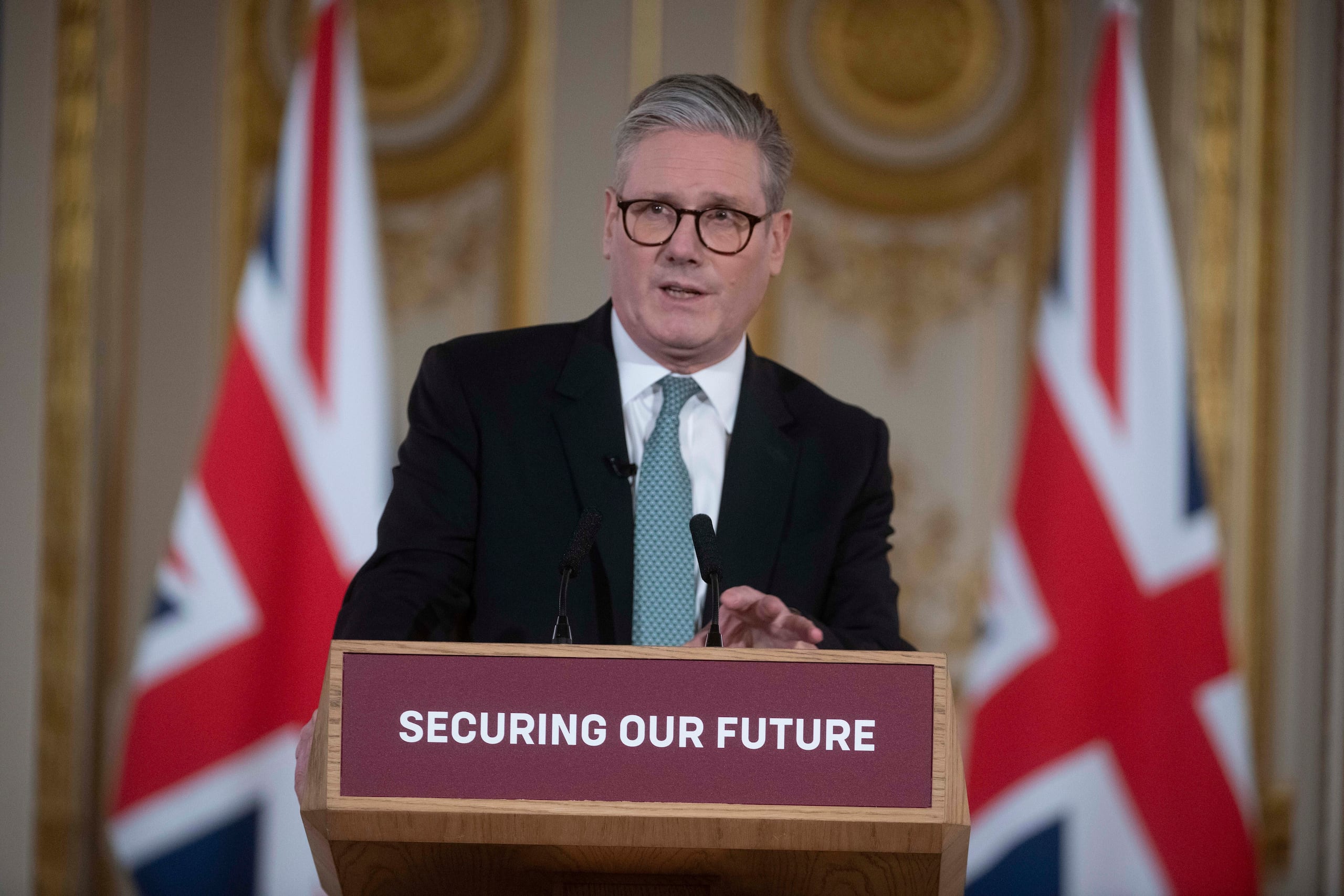 El primer ministro británico Keir Starmer. (Julian Simmonds/Foto compartida vía AP)