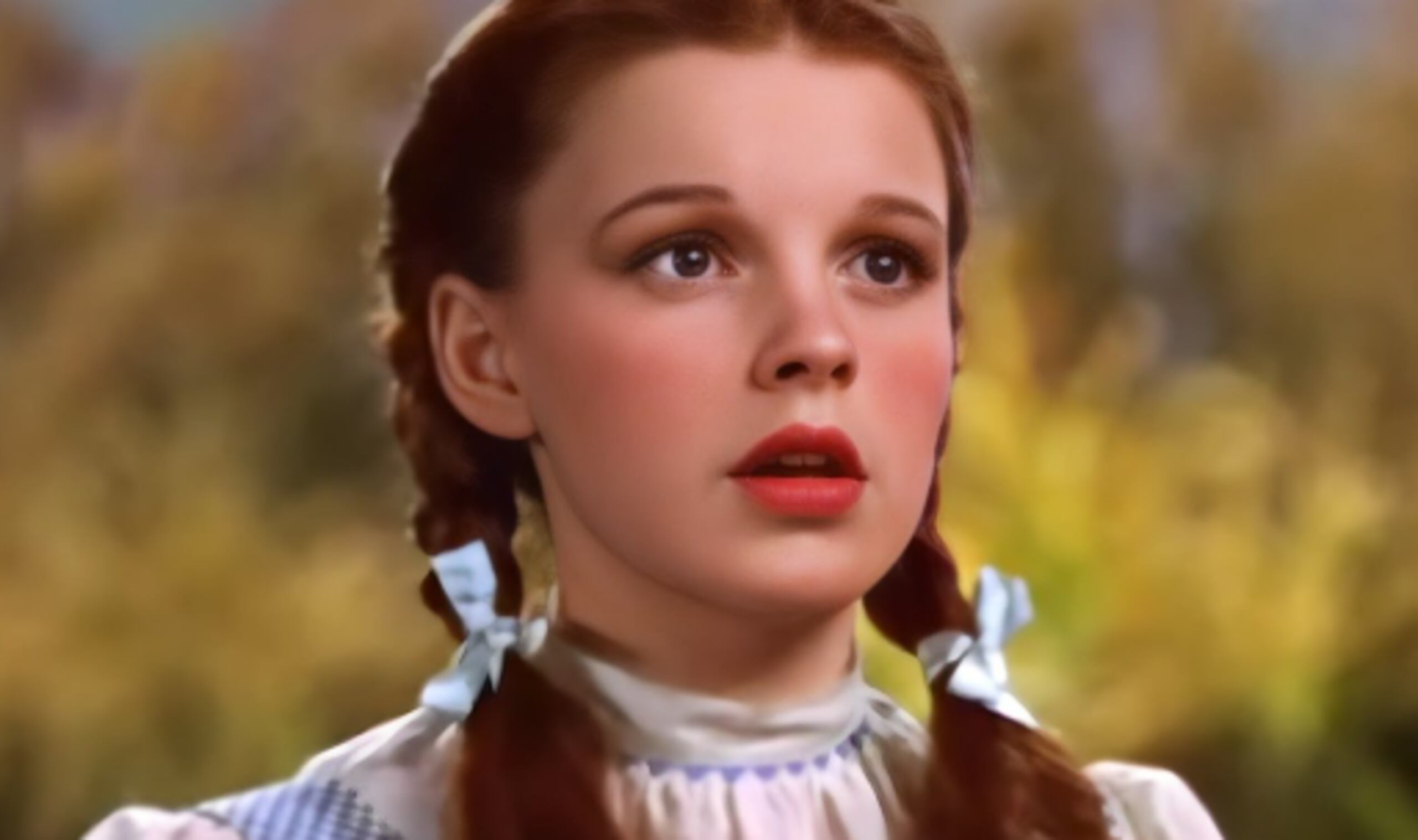 Judy Garland en "El Mago de Oz"