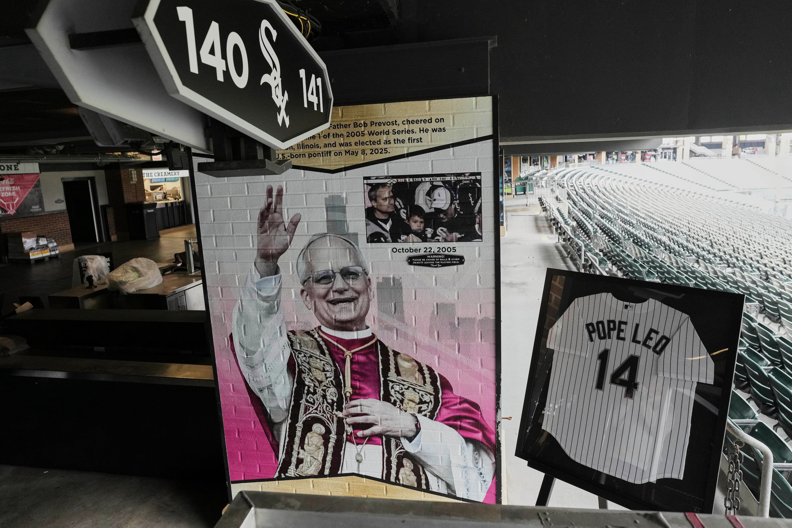 Los White Sox están aprovechando que el papa León XIV es fanático del equipo para honrarle en su estadio.