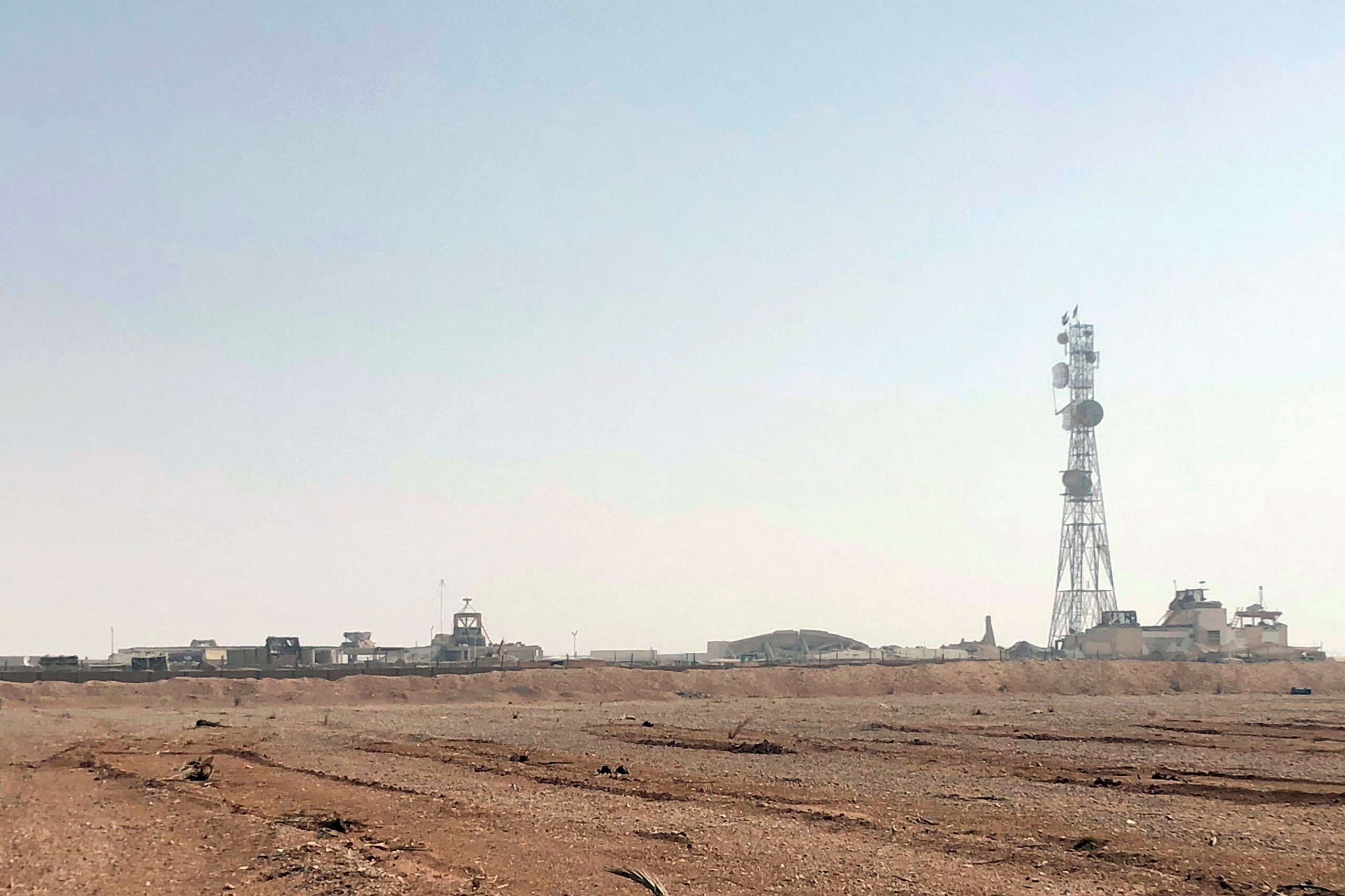 La base militar de al-Tanf en el sureste de Siria, en imagen del 22 de octubre de 2018.