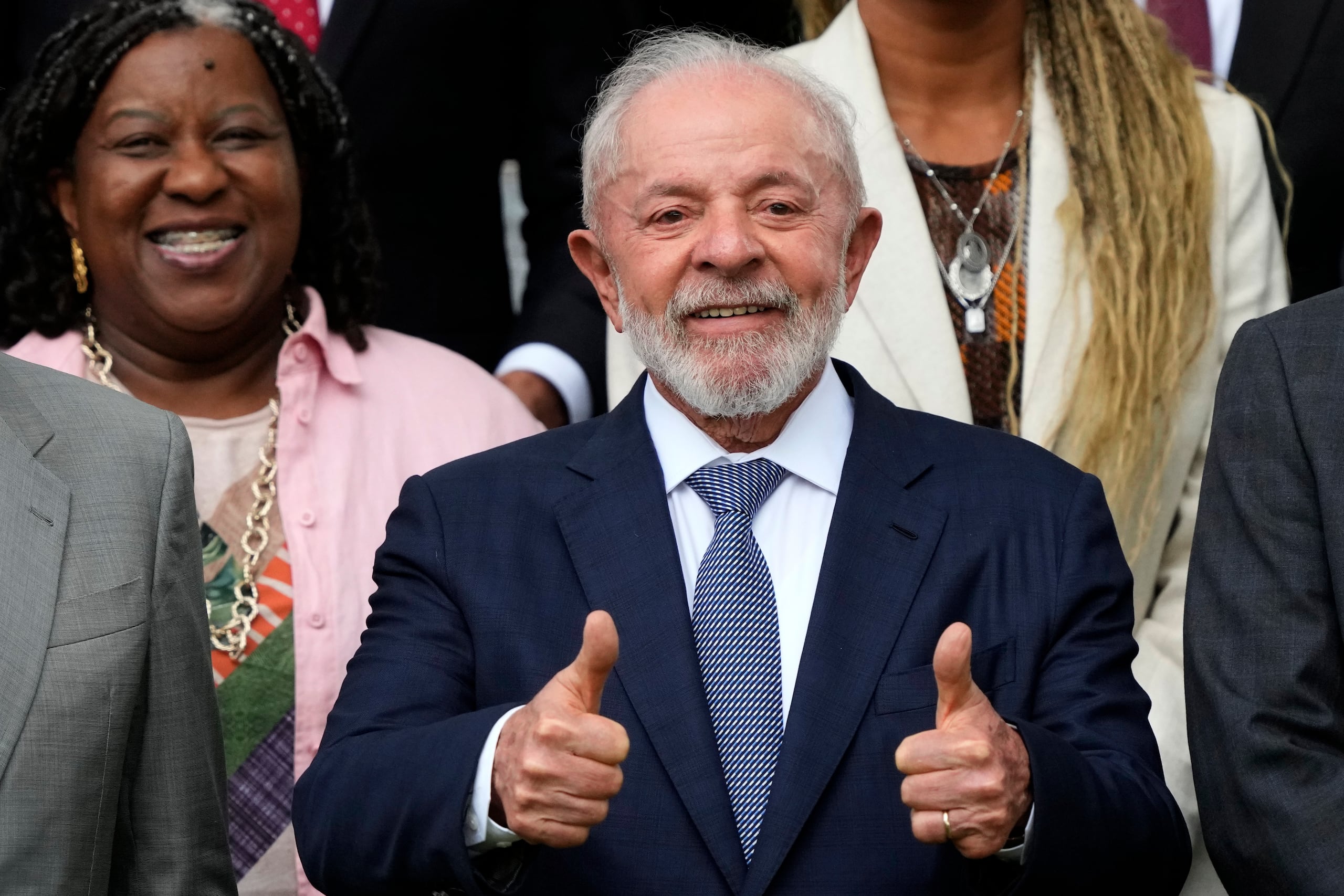 El presidente de Brasil, Luiz Inácio Lula da Silva,