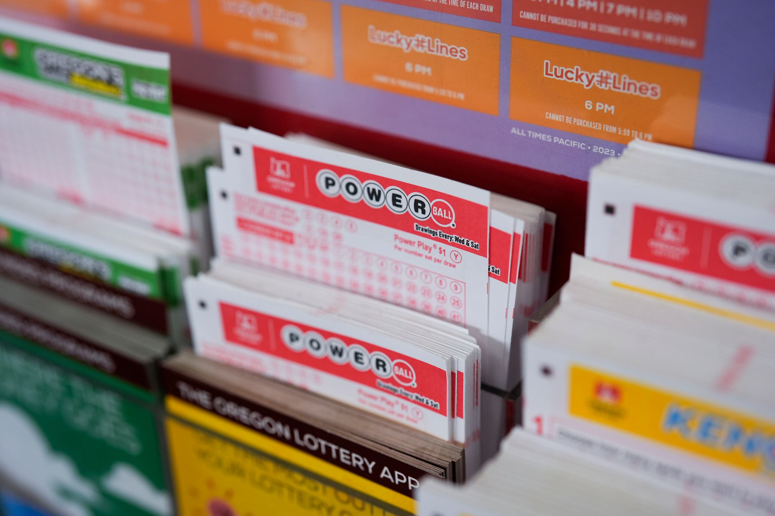 Powerball se juega en 45 estados, Washington, D.C., Puerto Rico y las Islas Vírgenes estadounidenses.