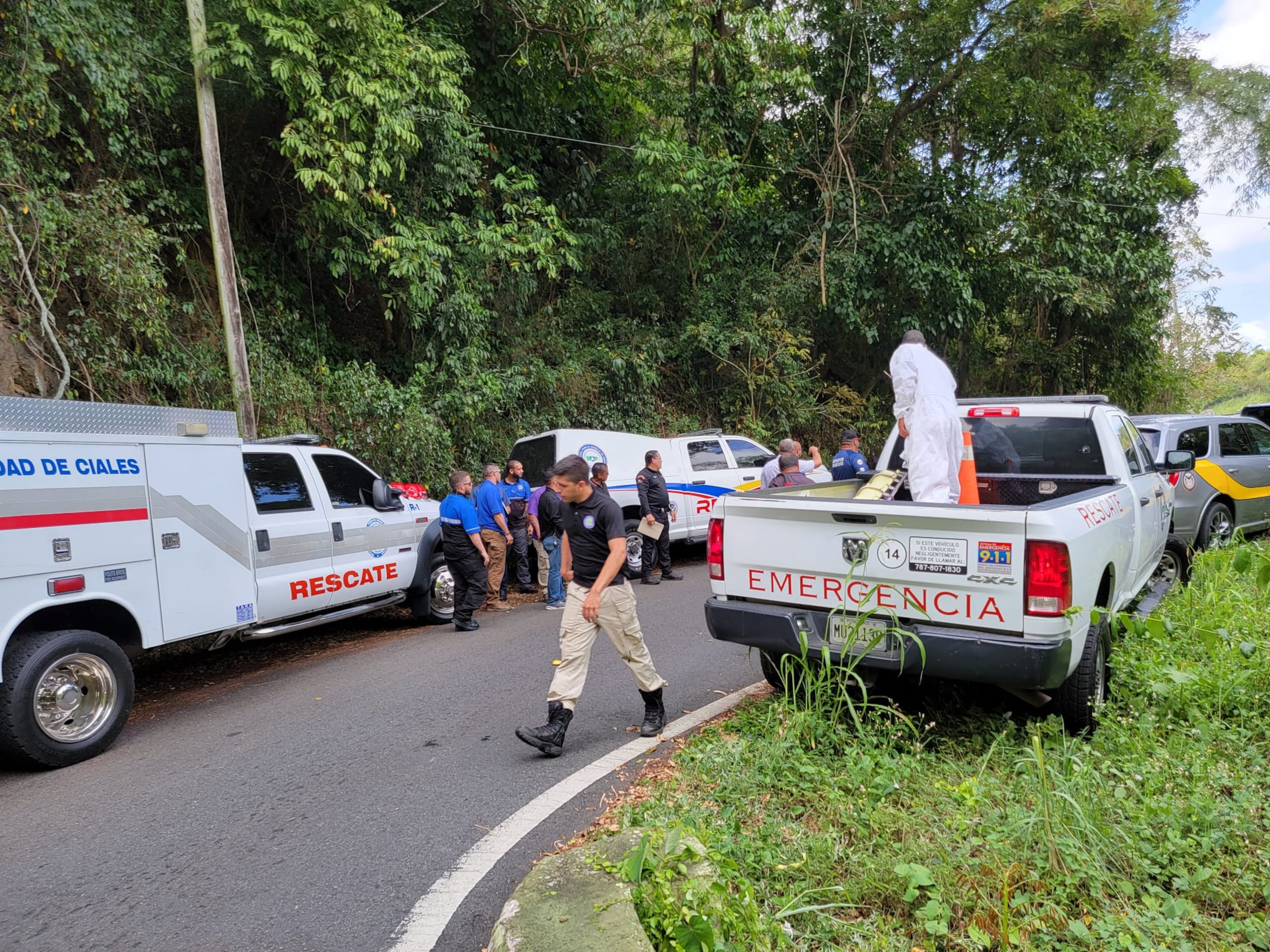 Los heridos serán transportados en ambulancia aérea al Centro Médico de Puerto Rico, en Río Piedras.