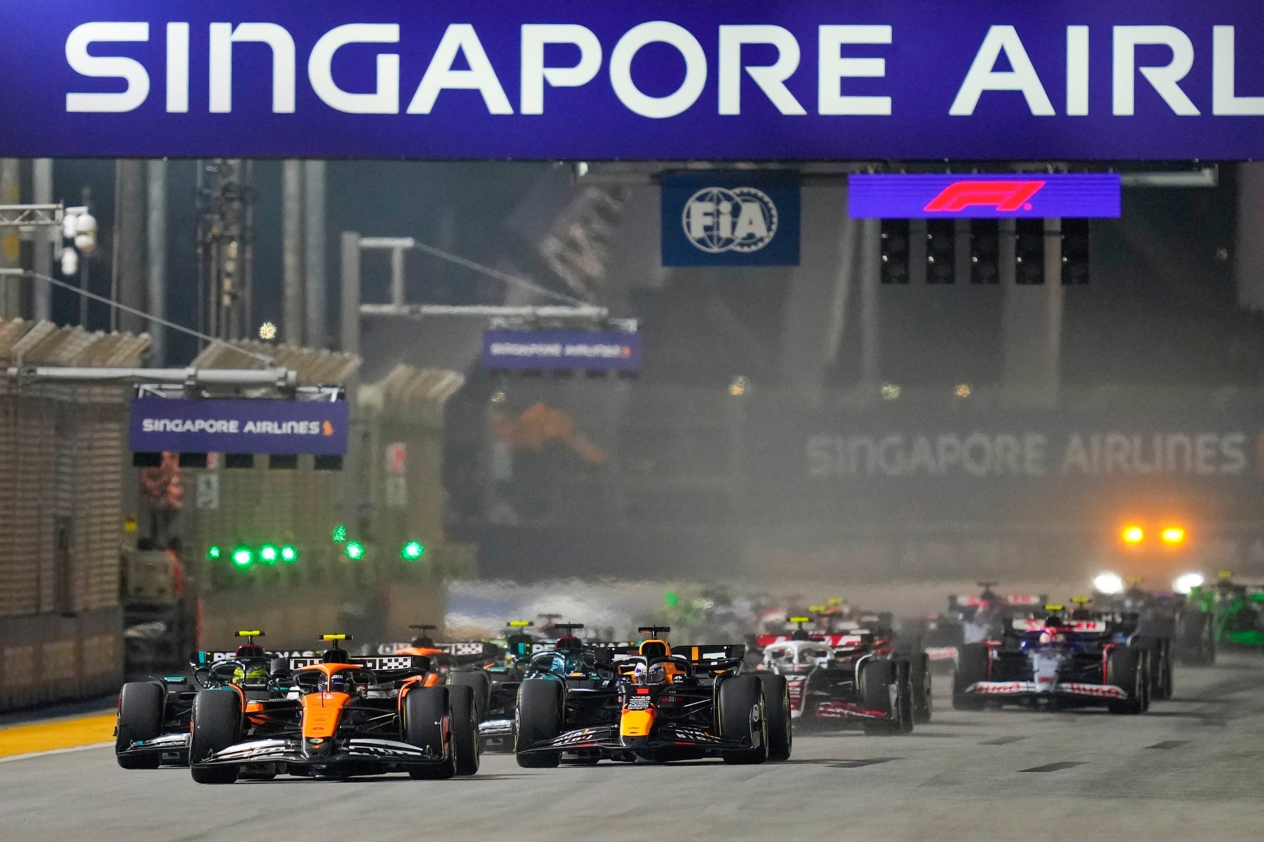 El Gran Premio de Fórmula Uno de Singapur en 2024.