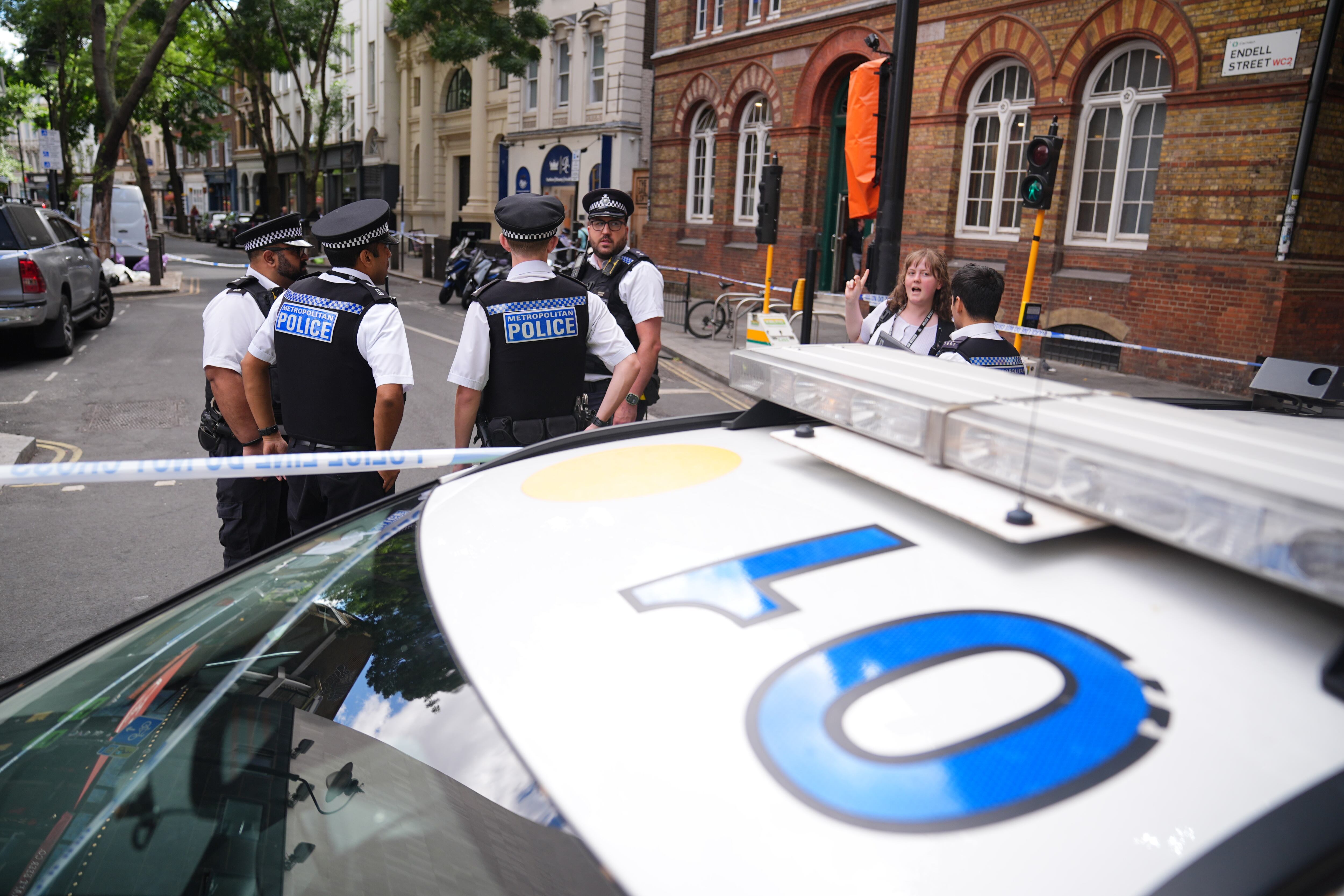 Imagen de la cobertura de: Cuatro personas apuñaladas en el centro de Londres