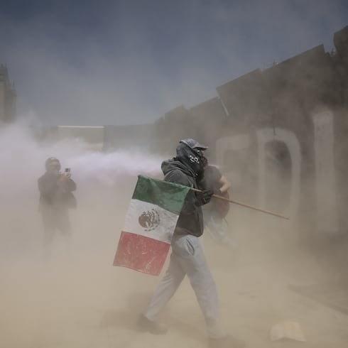 FOTOS: "¡Fuera Claudia!" Protestan contra presidenta mexicana