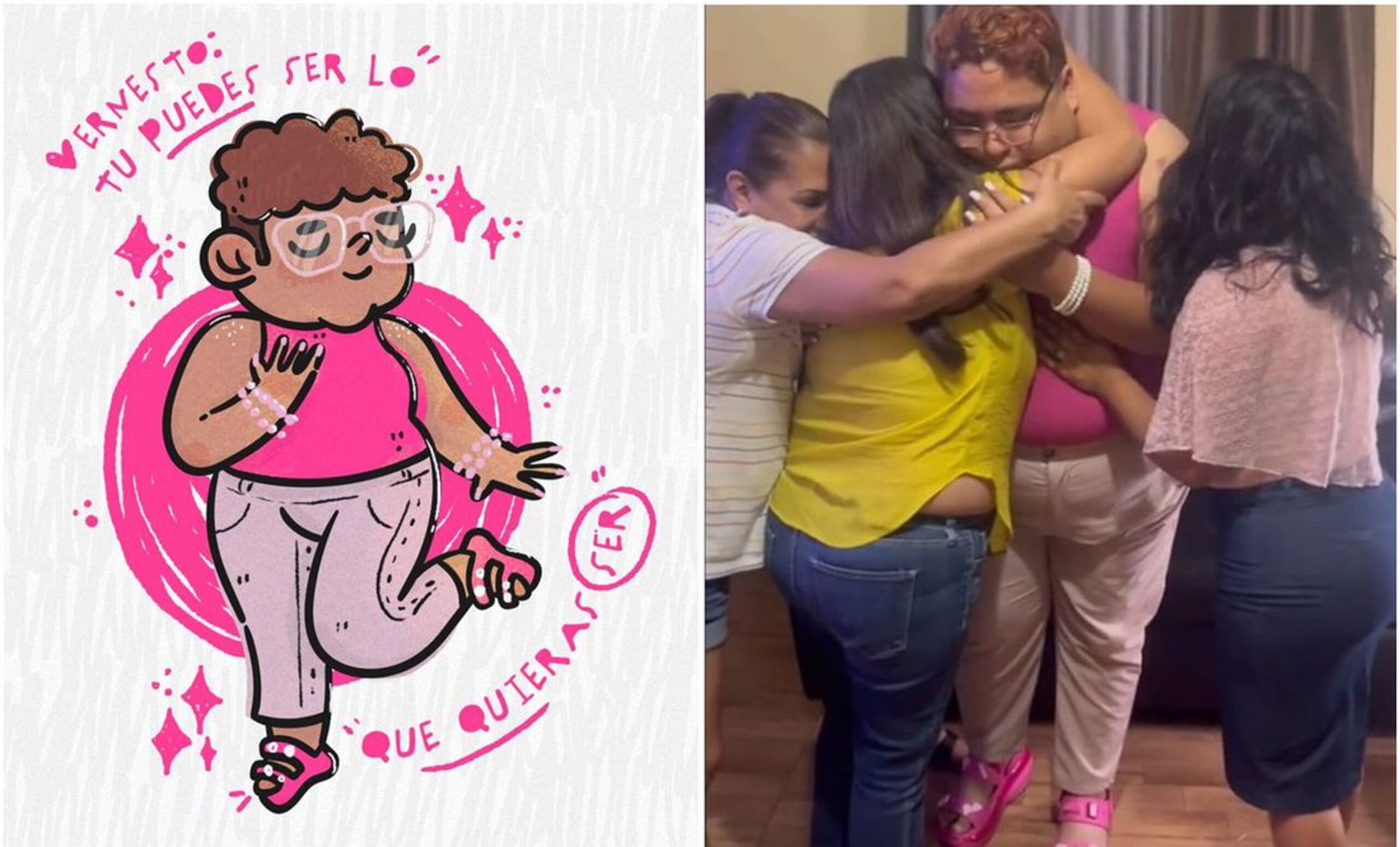 Internautas han salido en apoyo a Ernesto, quien denunció ser víctima de ciberacoso tras unas personas desconocidas tomar fotos de su vestimenta que eligió para ver la película de la icónica muñeca.