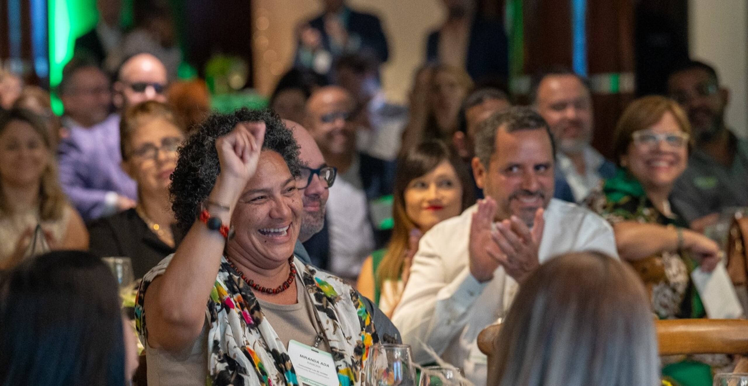 En la foto, Ada Ramona Miranda, líder comunitaria de Las Ochenta, en Salinas.