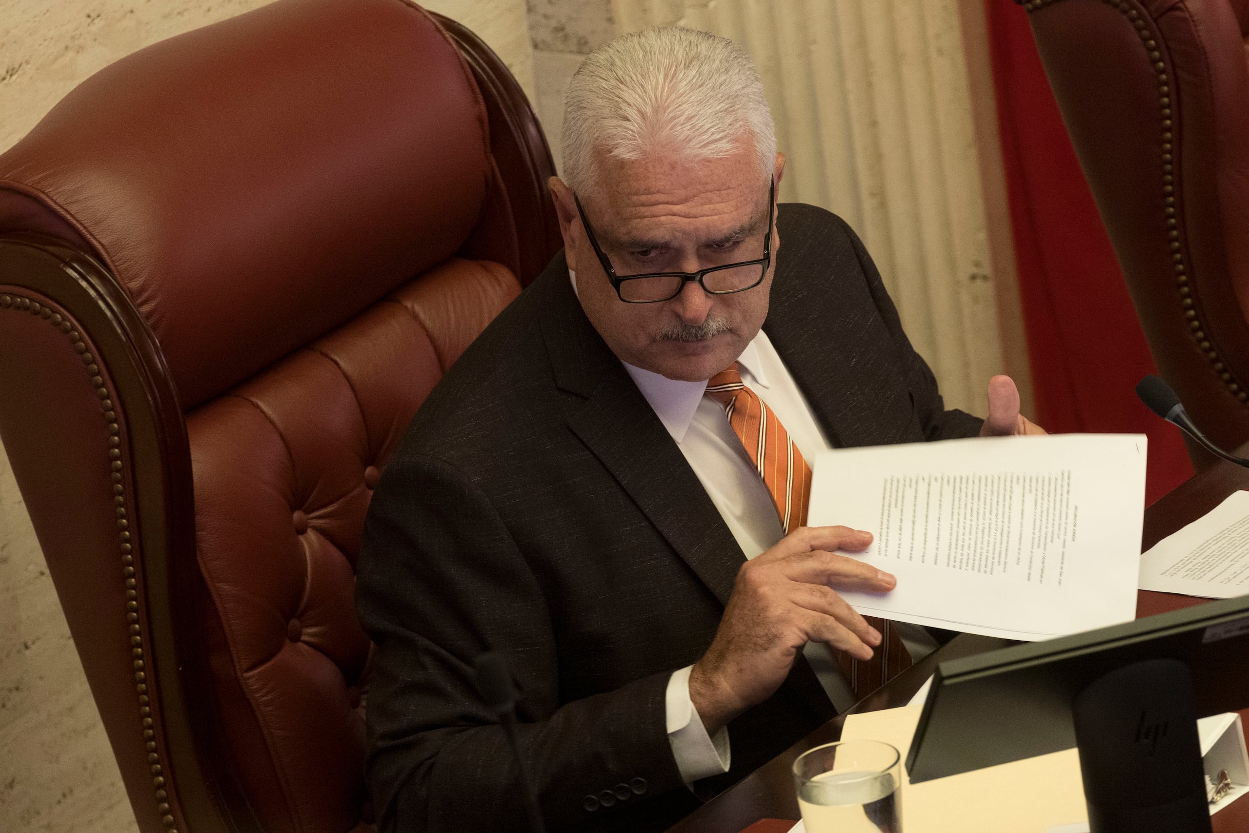 En la foto el presidente del Senado, Thomas Rivera Schatz. (Archivo / GFR Media)