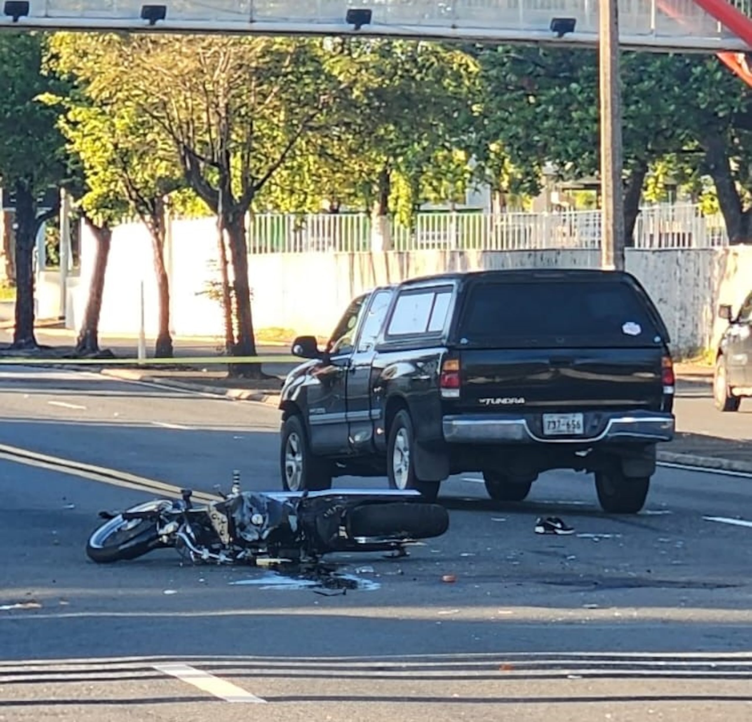 El accidente ocurrió en dirección hacia Comerío.