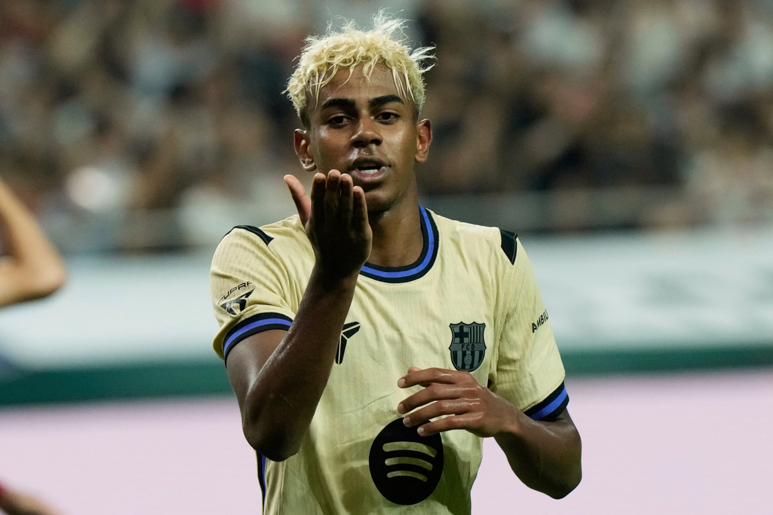 Lamine Yamal del Barcelona FC.