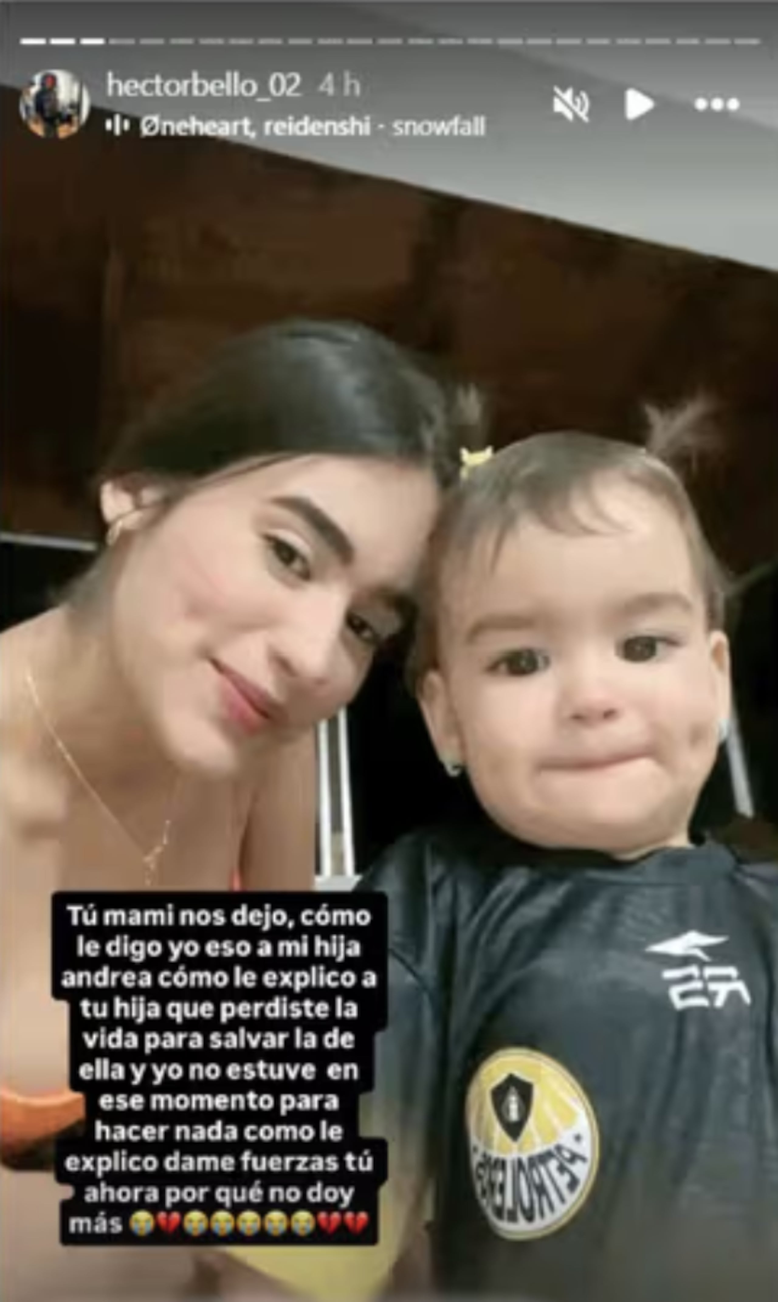 Esposa de futbolista Héctor Bello.