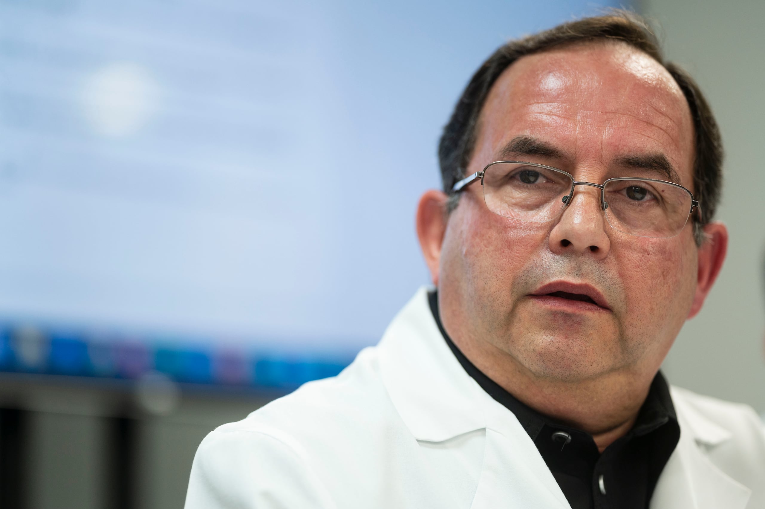 Carlos Díaz Vélez, presidente del Colegio de Médicos Cirujanos.