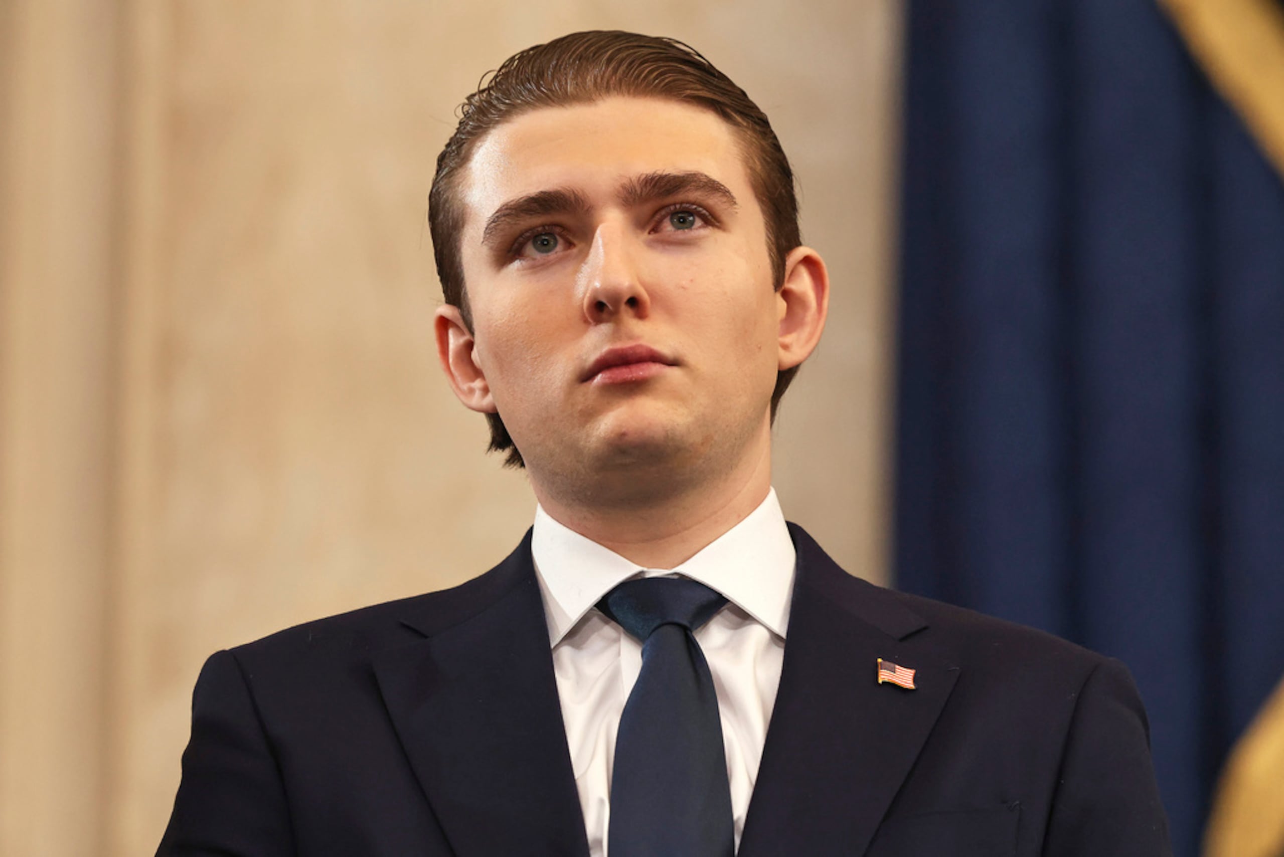 Barron Trump, hijo de Donald Trump y Melania Trump.