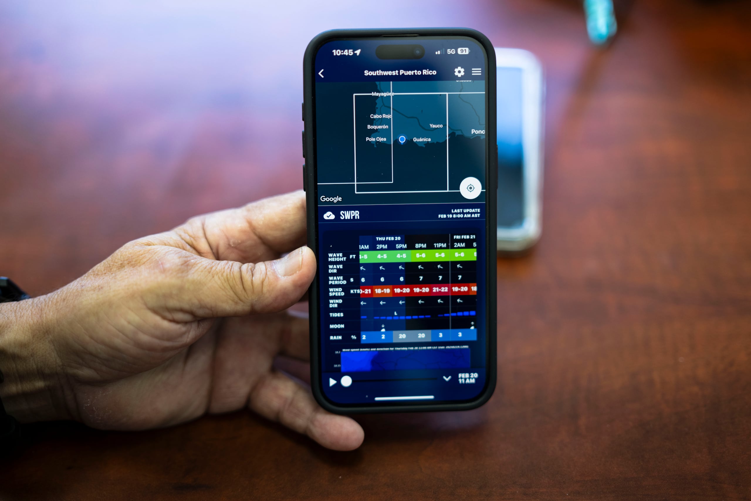 El desarrollo de las apps es para difusión pública de los datos que Caricoos recopila a diario sobre las condiciones marítimas y oceánicas.